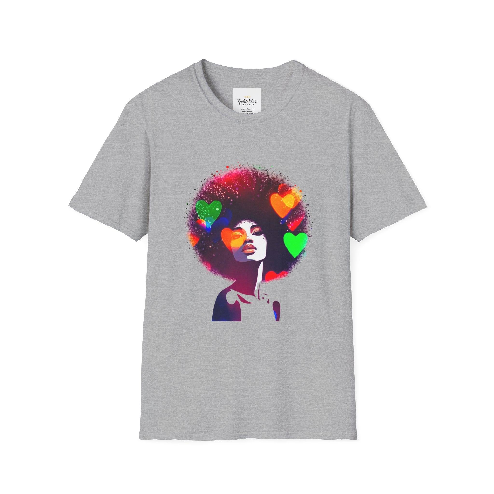 Afrocentric Women's Soft style T-Shirt