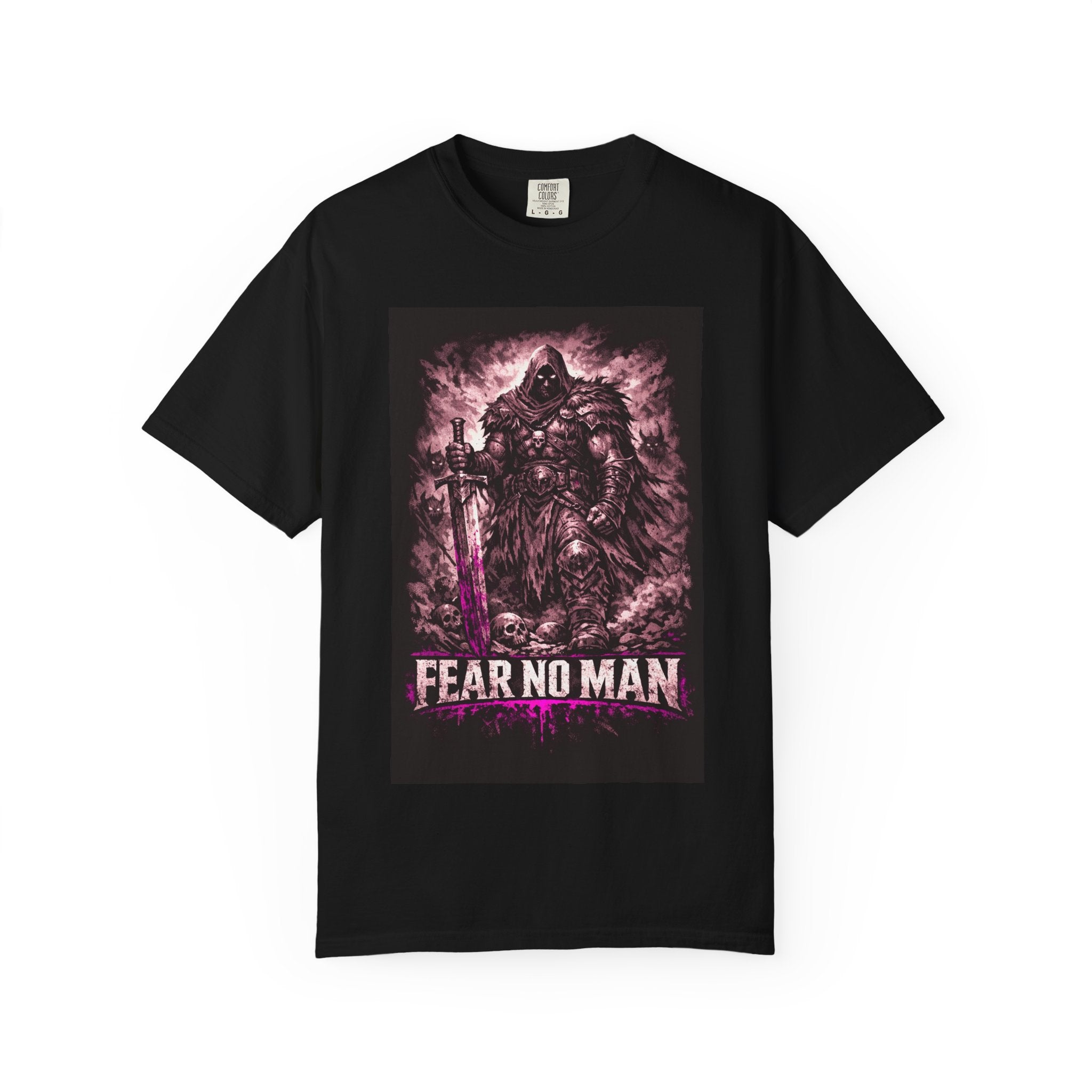 Women’s Fear No Man Garment-Dyed T-shirt