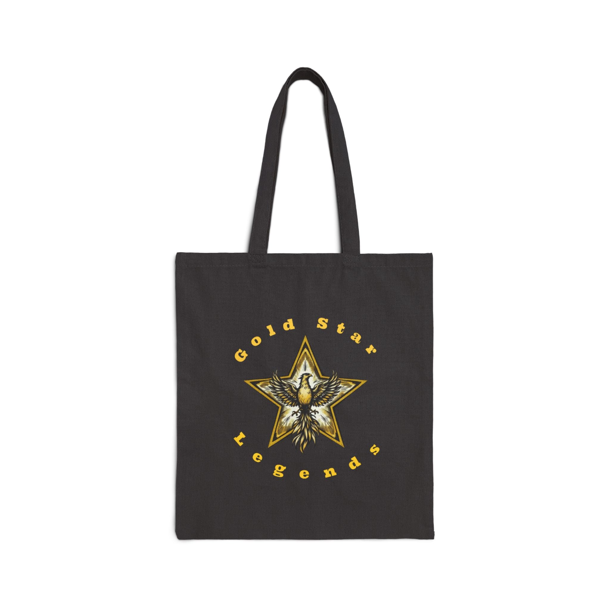 Tote Bag - Gold Star Legends Logo Canvas Tote Bag