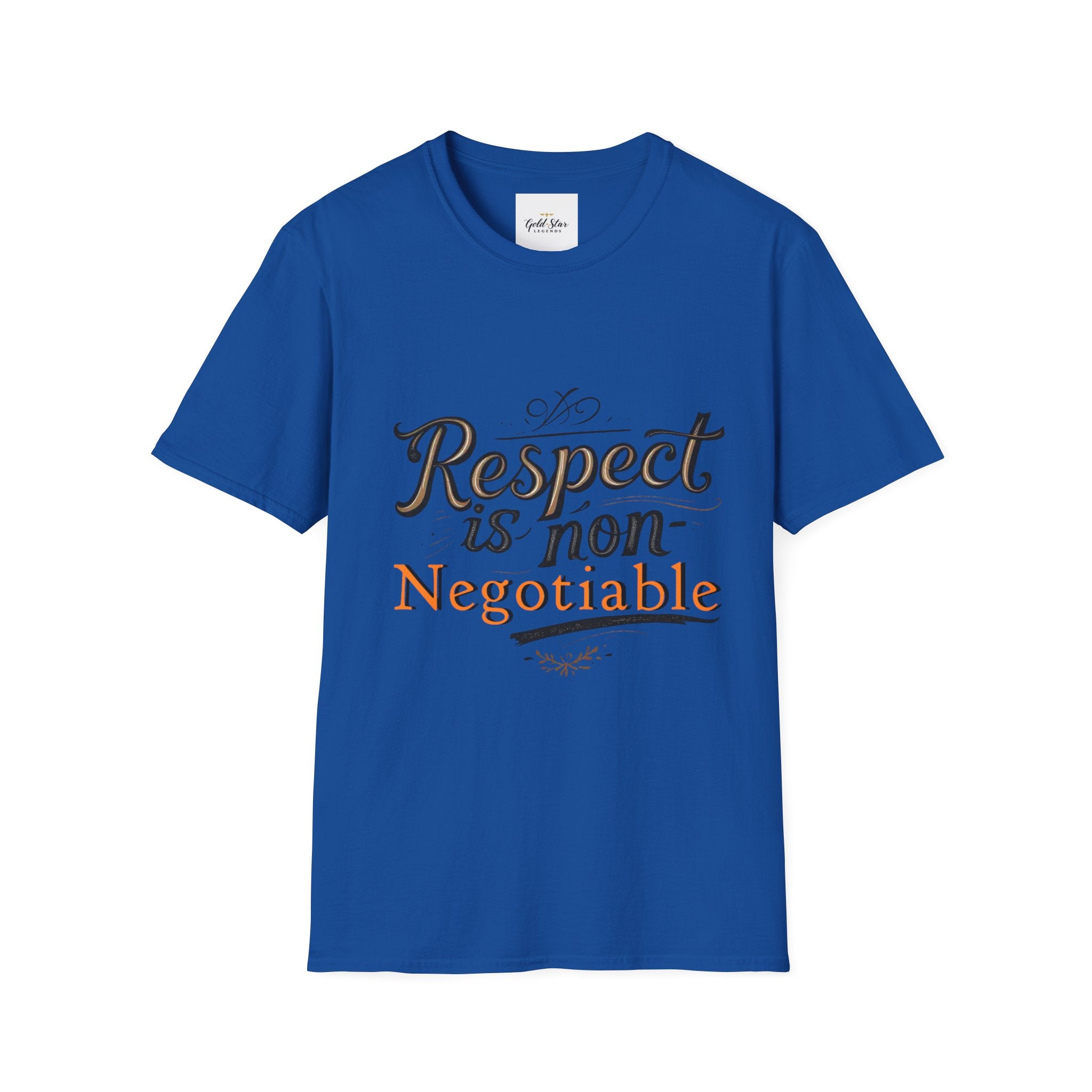 Respect Is Non-Negotiable Women's Soft Style T-Shirt