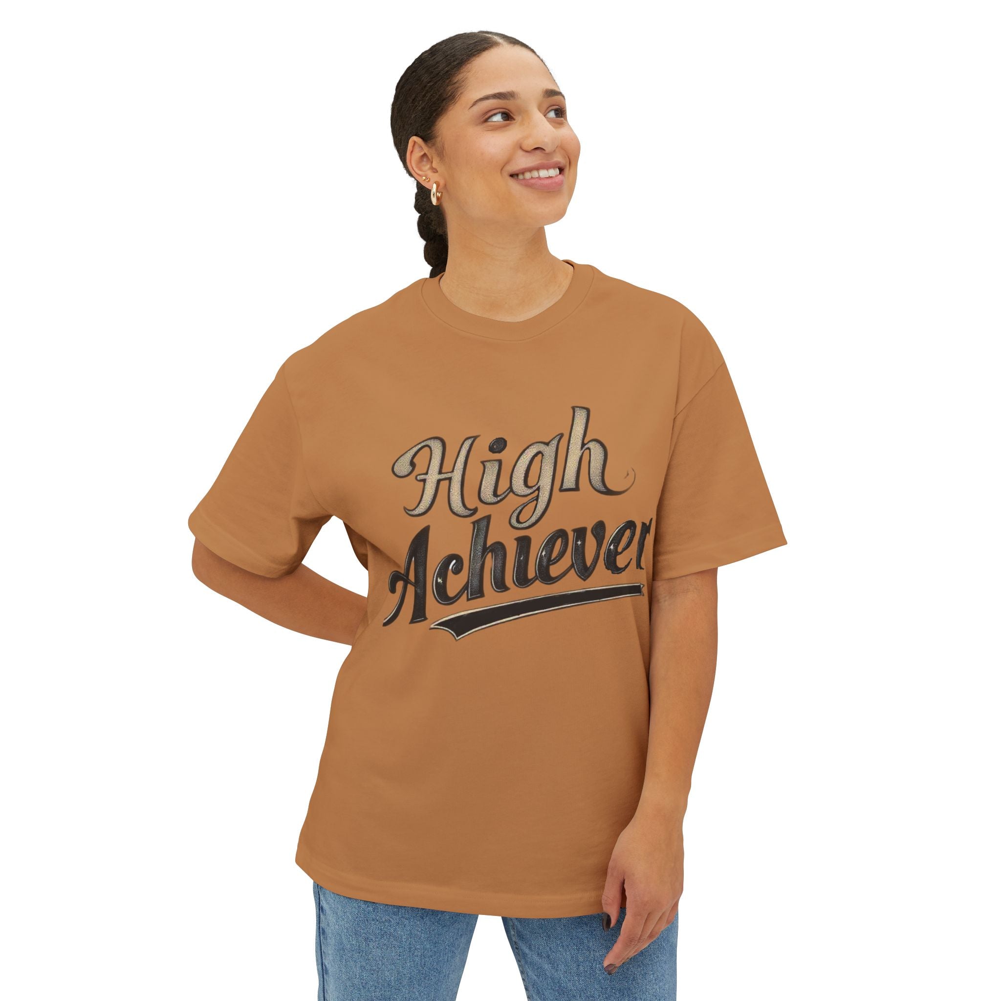 High Achiever Women’s Oversized Boxy Tee