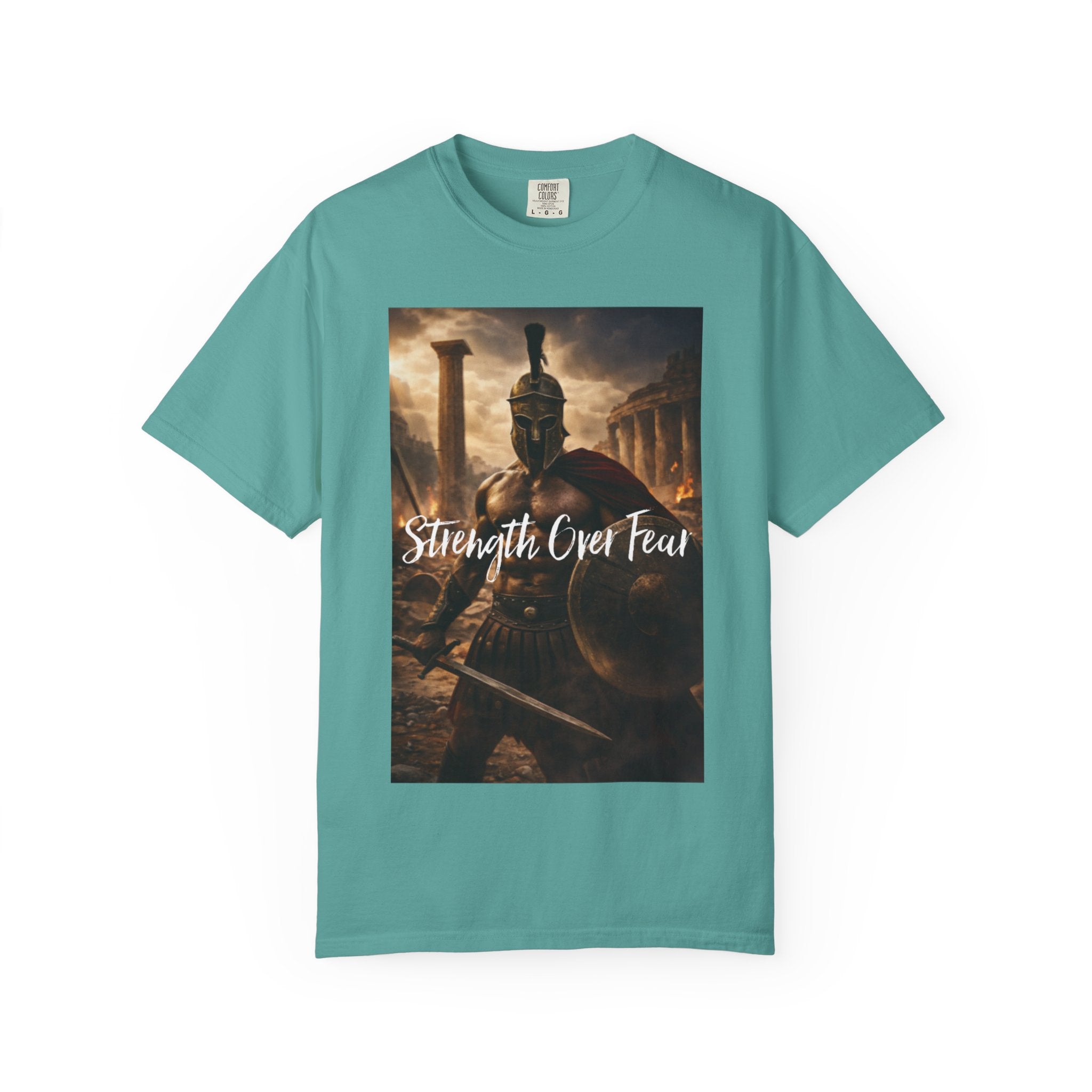 Spartan soldier women’s Garment-Dyed T-shirt