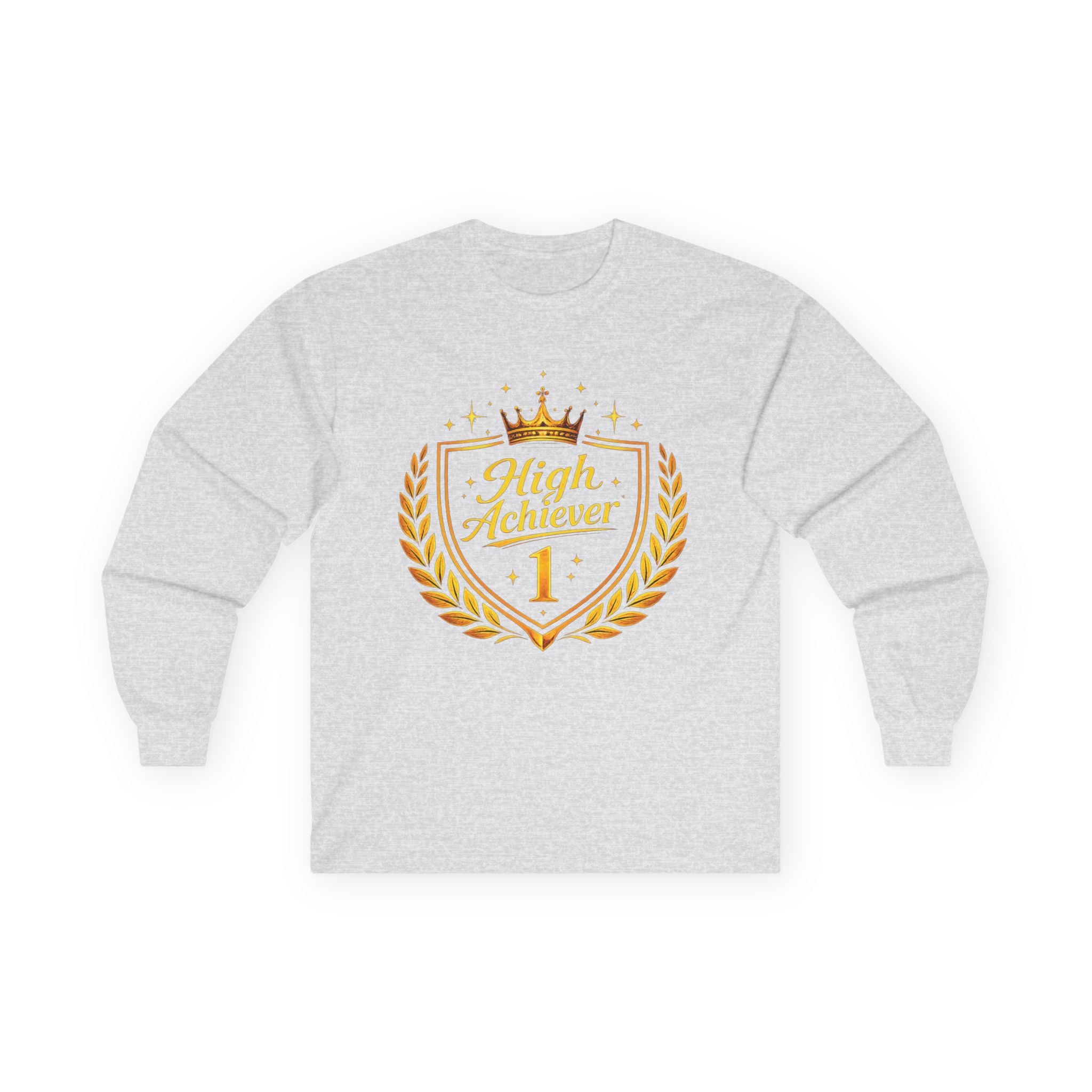 High Achiever shield Women’s Ultra Cotton Long Sleeve Tee