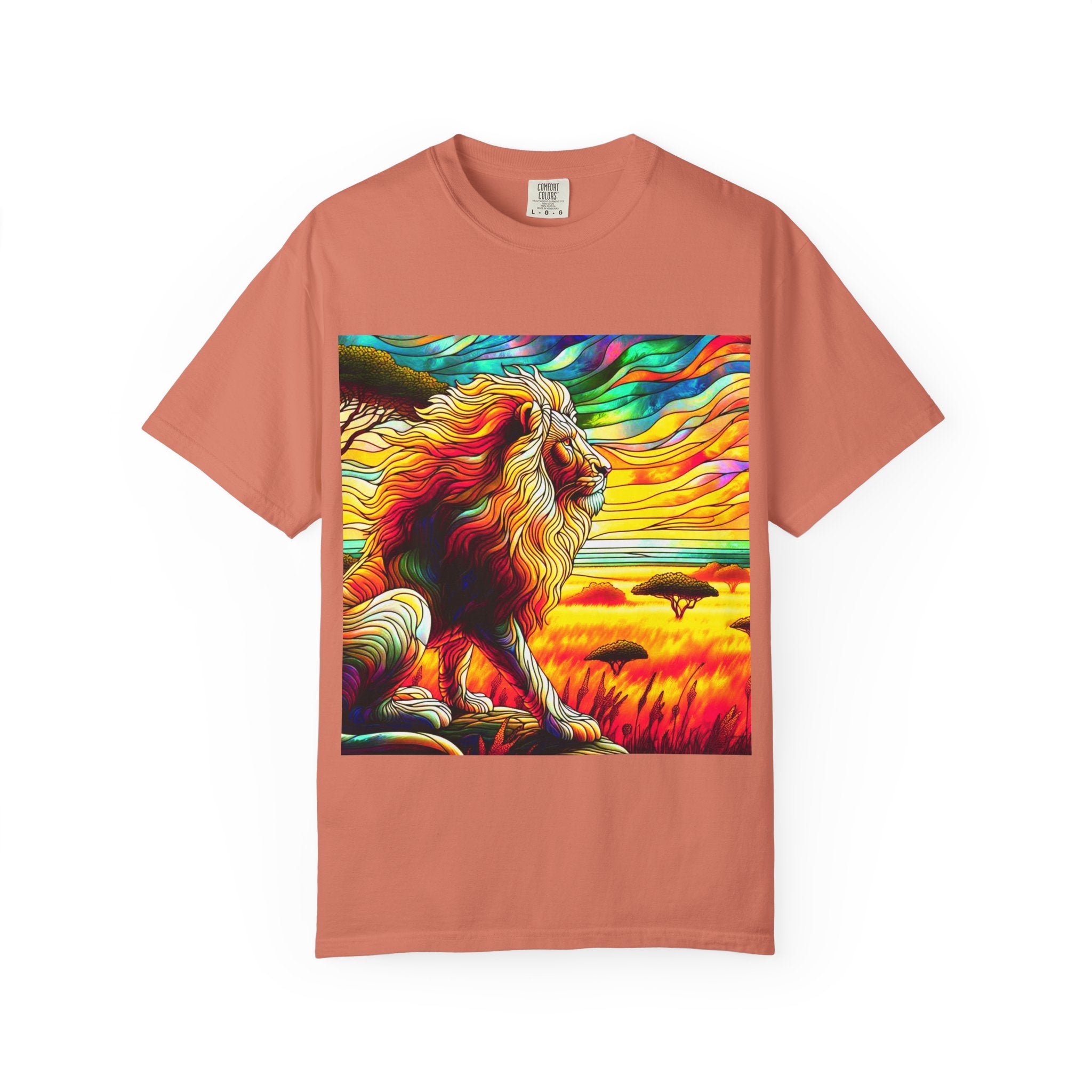 Lion Men's Garment-Dyed T-shirt