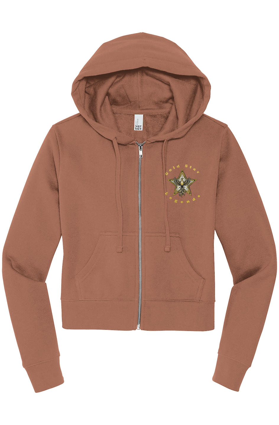 District Womens Zip Hoodie