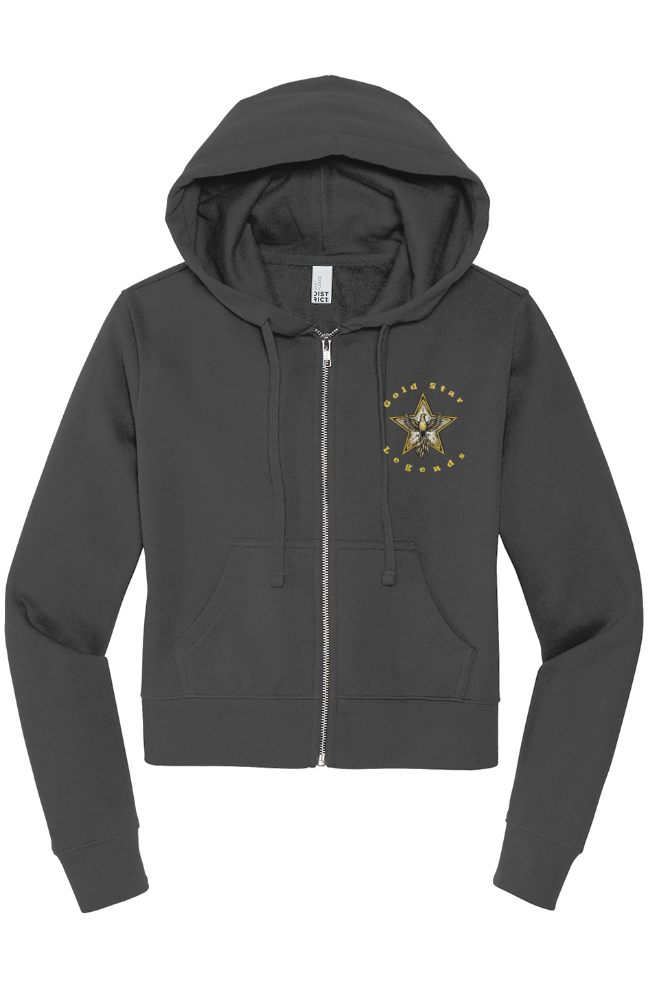 District Womens Zip Hoodie
