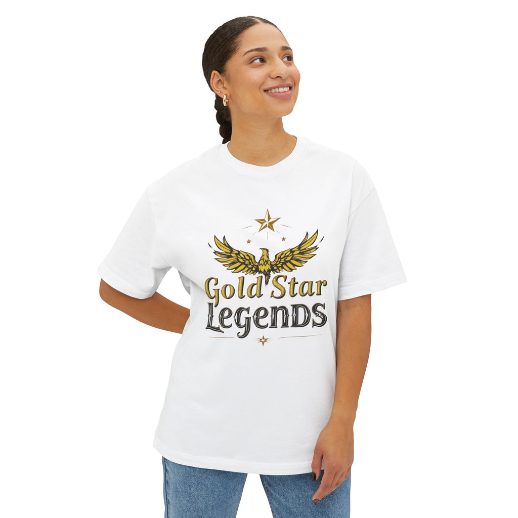 Gold Star Legends Women’s Oversized Boxy Tee