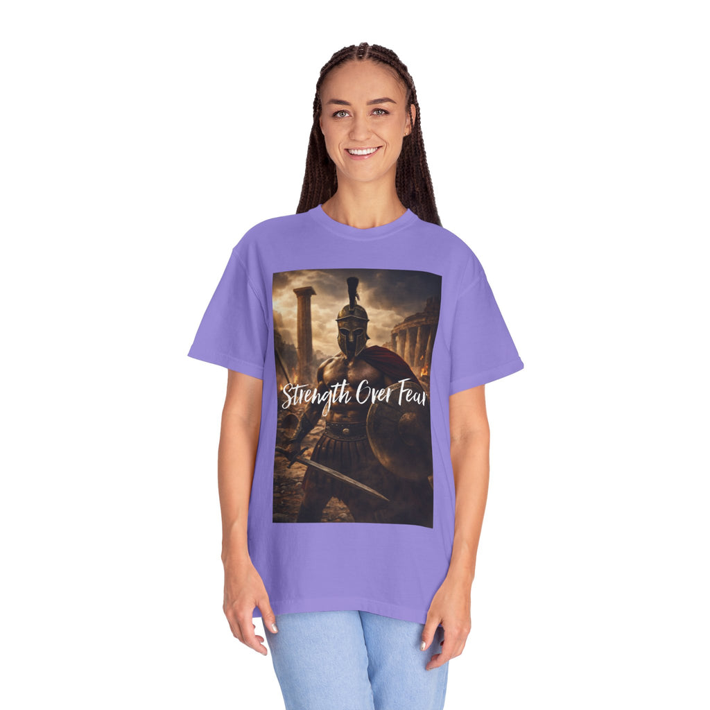 Spartan soldier women’s Garment-Dyed T-shirt