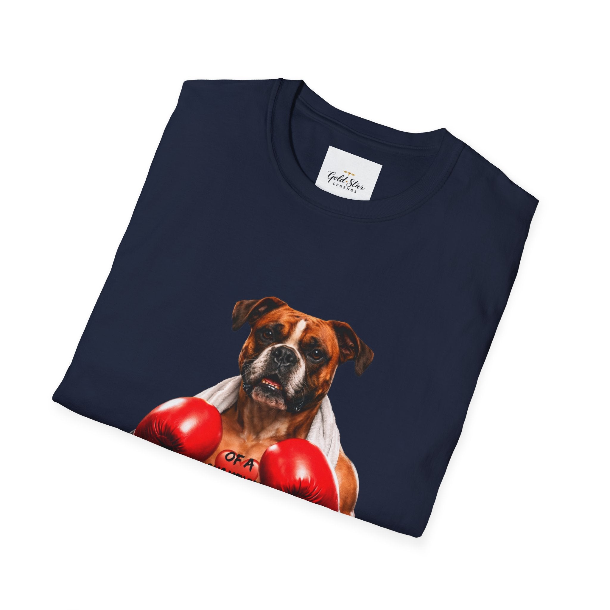Women’s Boxing dog Softstyle T-Shirt