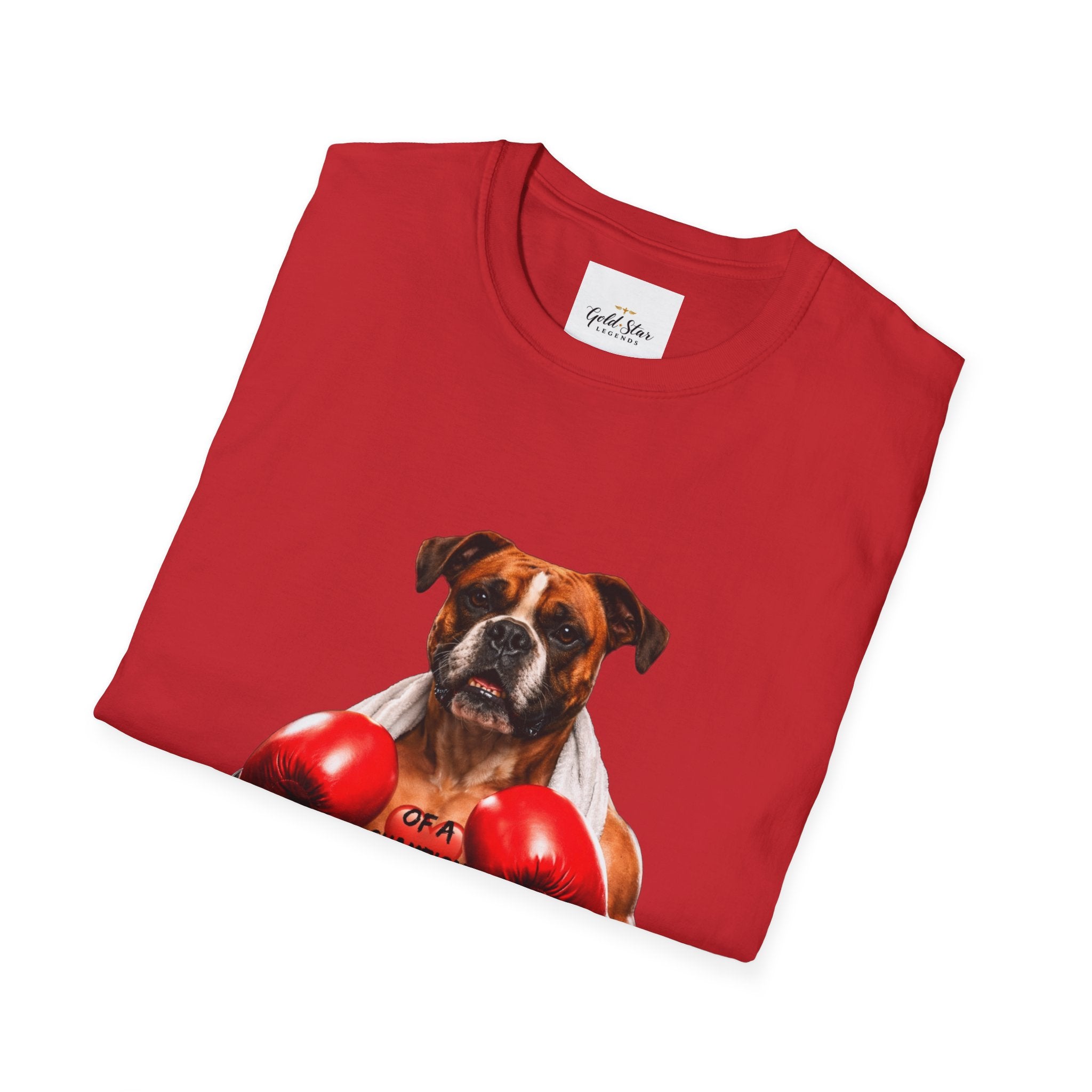 Men’s boxing dog Softstyle T-Shirt