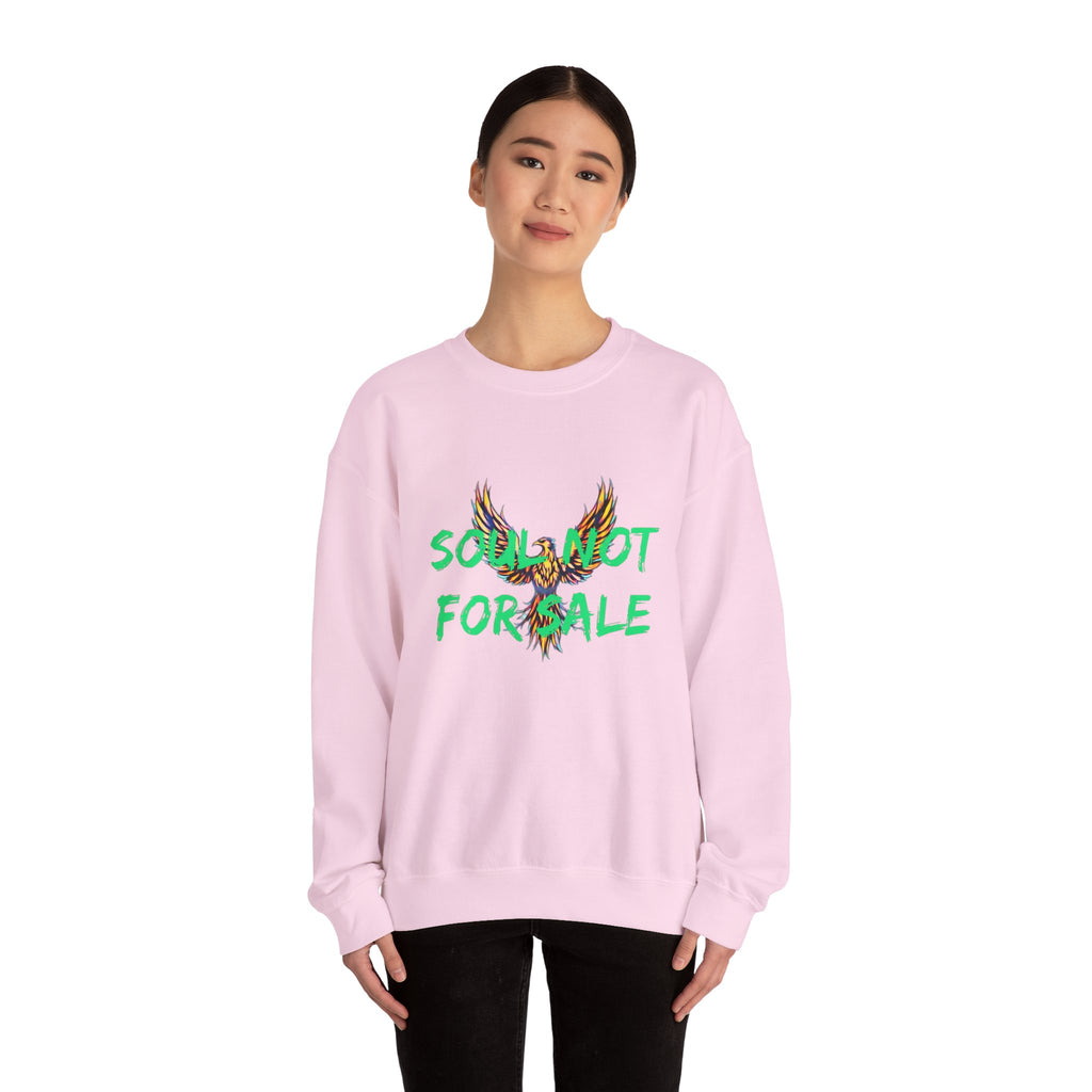 Soul Not For Sale Men’s Heavy Blend™ Crewneck Sweatshirt
