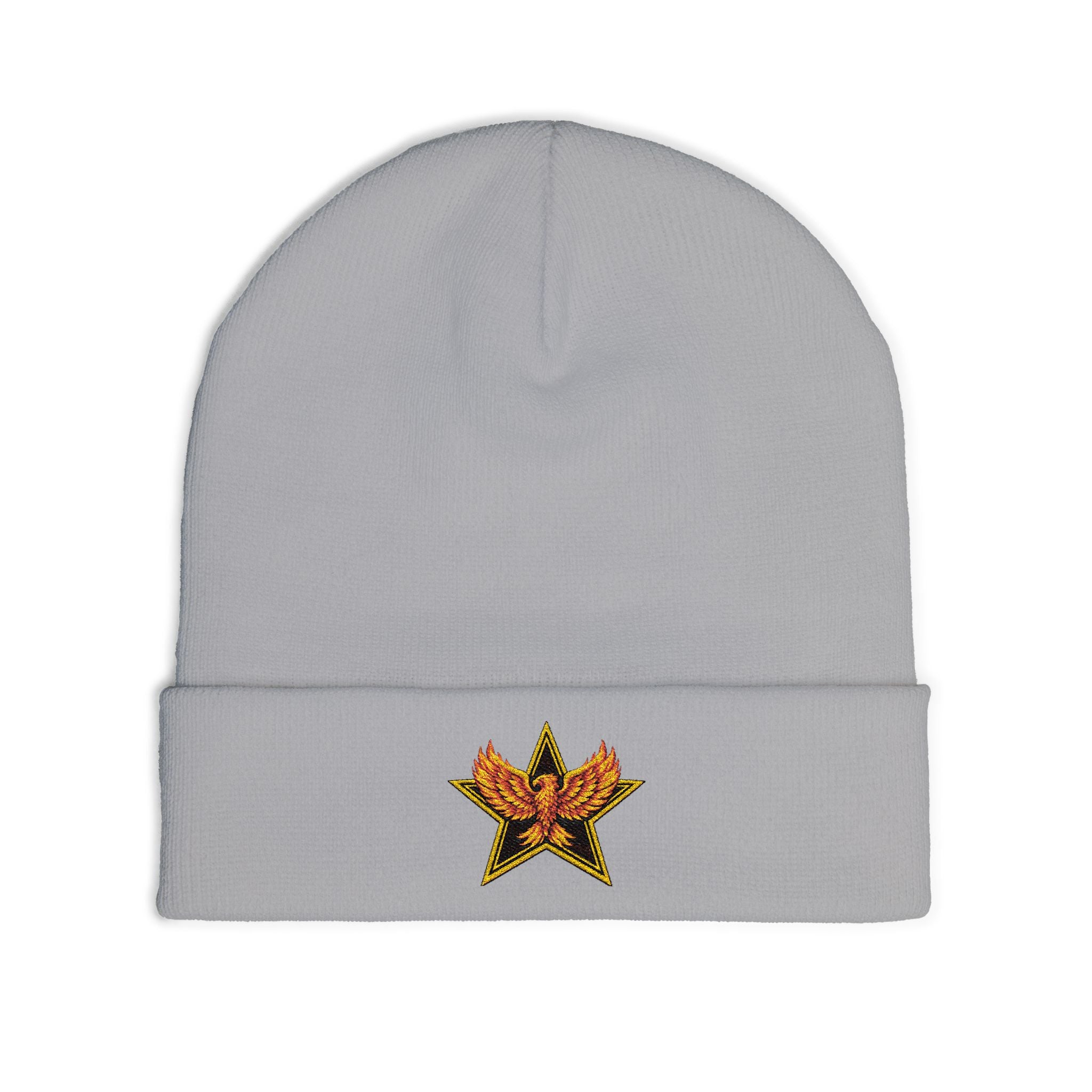 Gold Star Legends Knit Beanie (Embroidery)