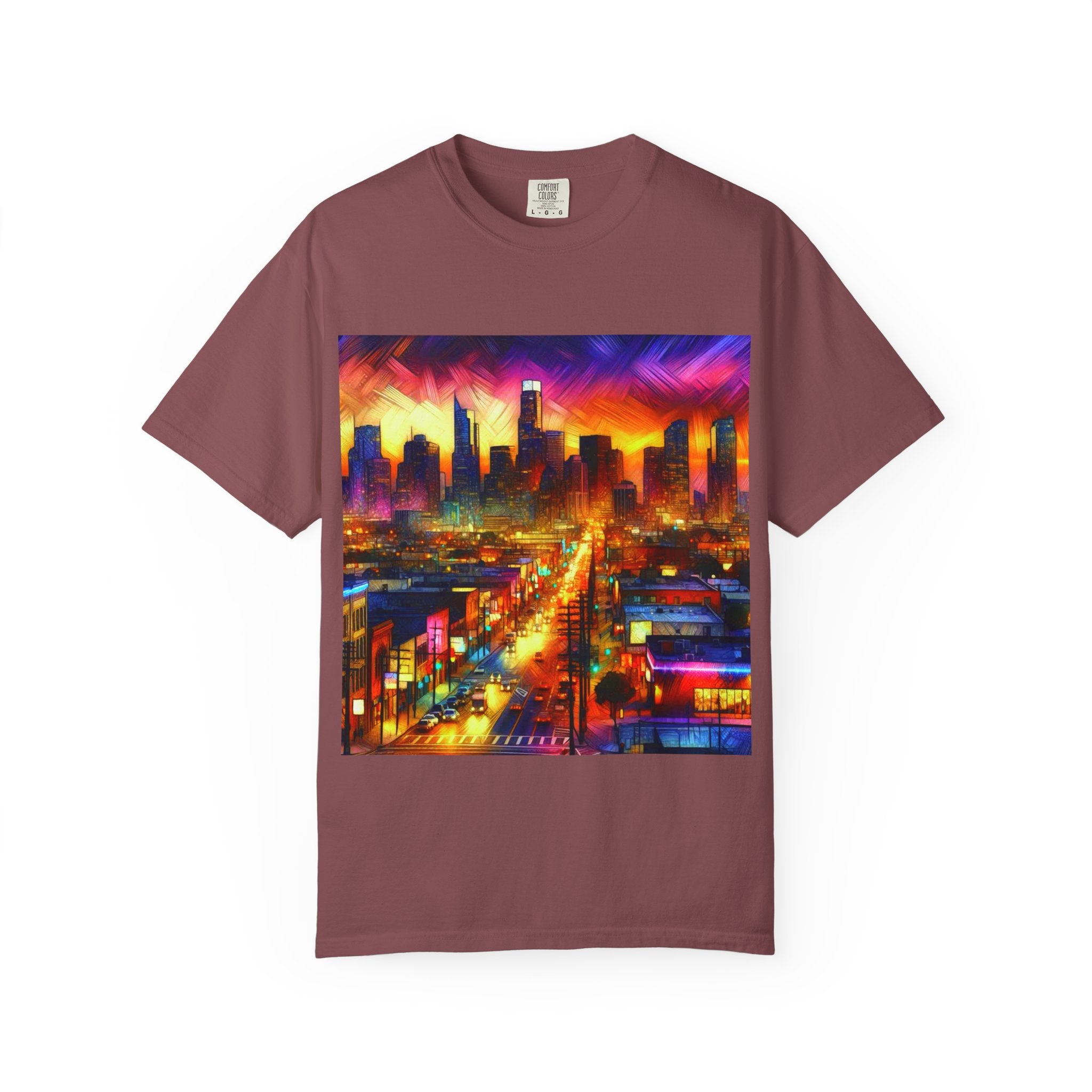 Artsy City Men's Garment-Dyed T-shirt