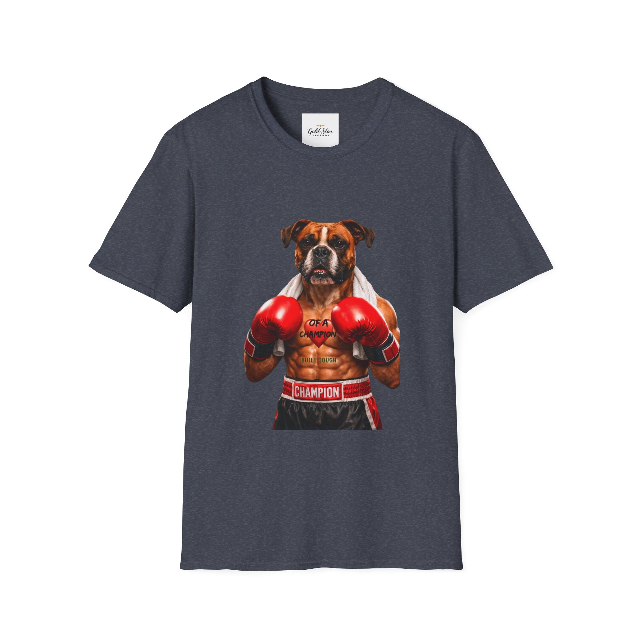Men’s boxing dog Softstyle T-Shirt