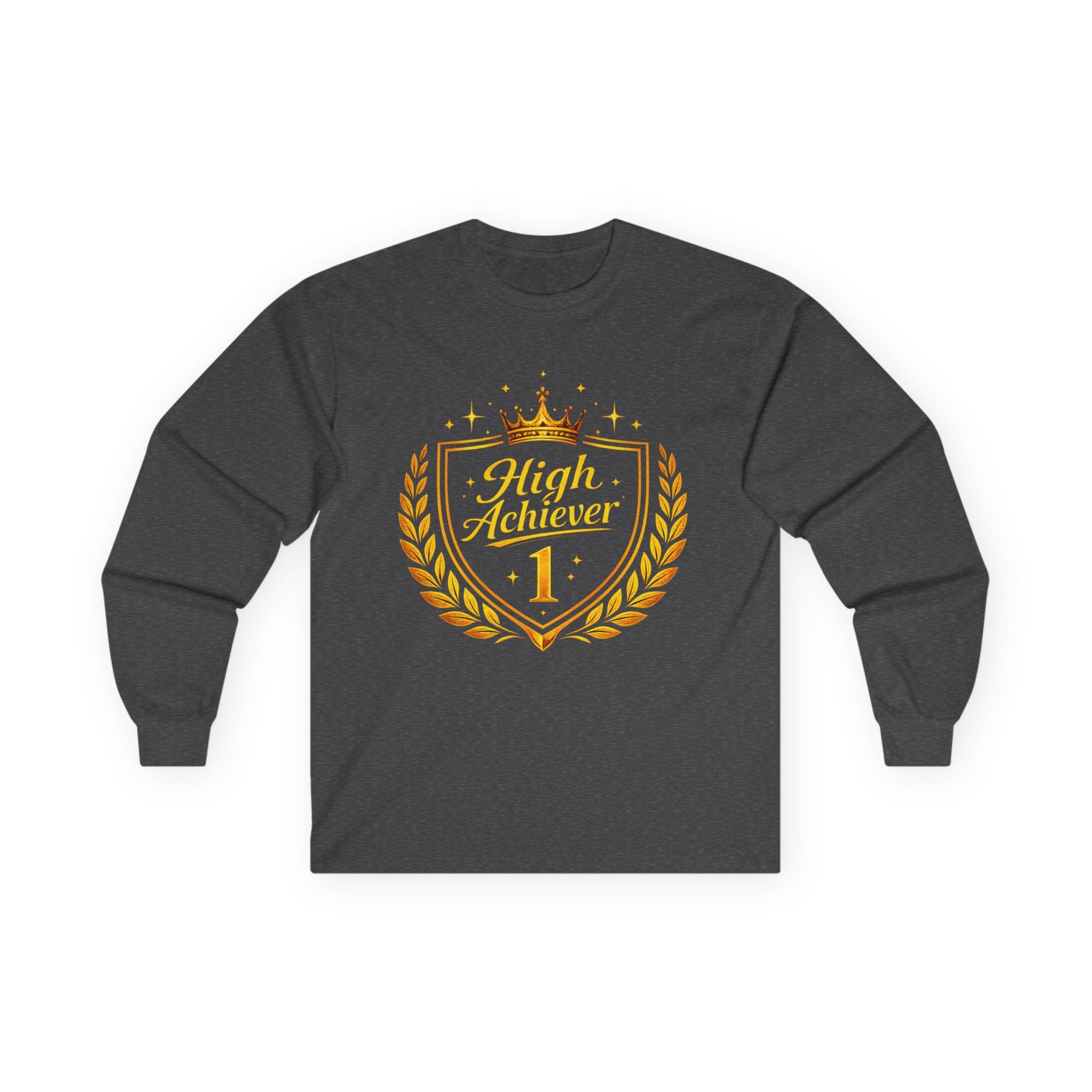 High Achiever shield Women’s Ultra Cotton Long Sleeve Tee