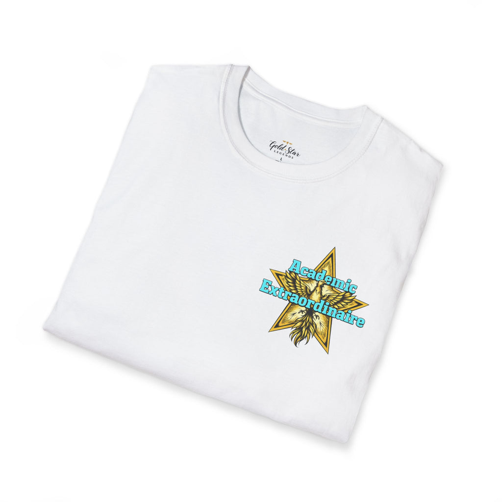 Women’s left breast GSL(Academic Extraordinaire) Soft style T-Shirt