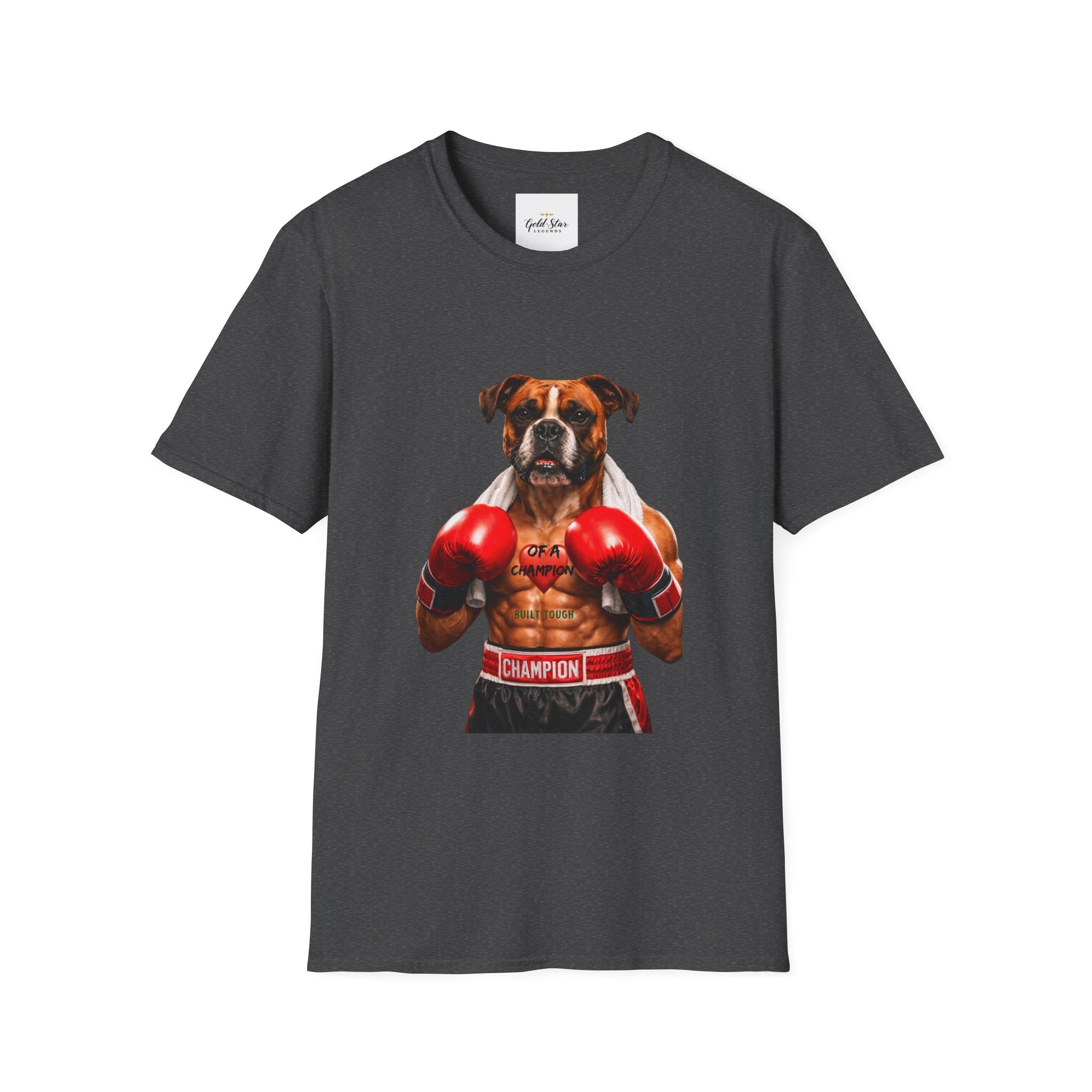 Women’s Boxing dog Softstyle T-Shirt