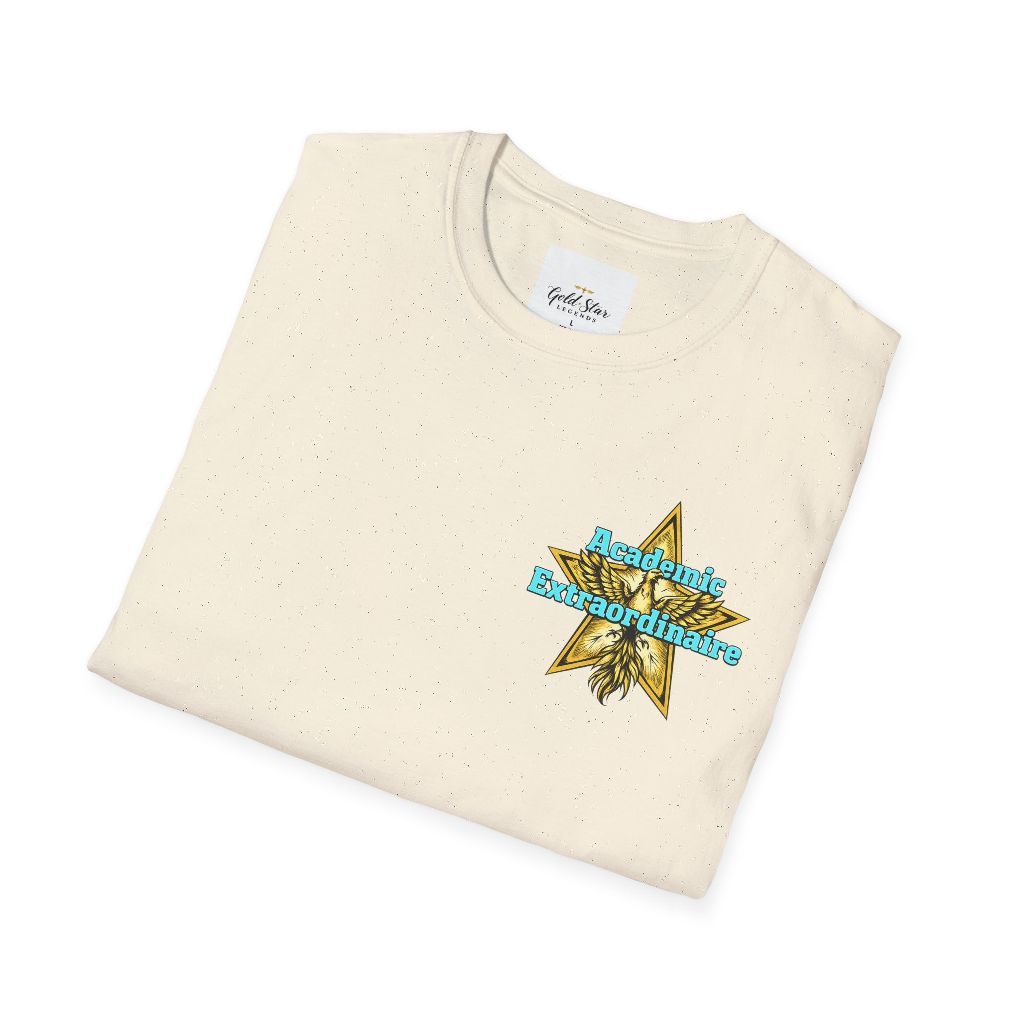 Women’s left breast GSL(Academic Extraordinaire) Soft style T-Shirt