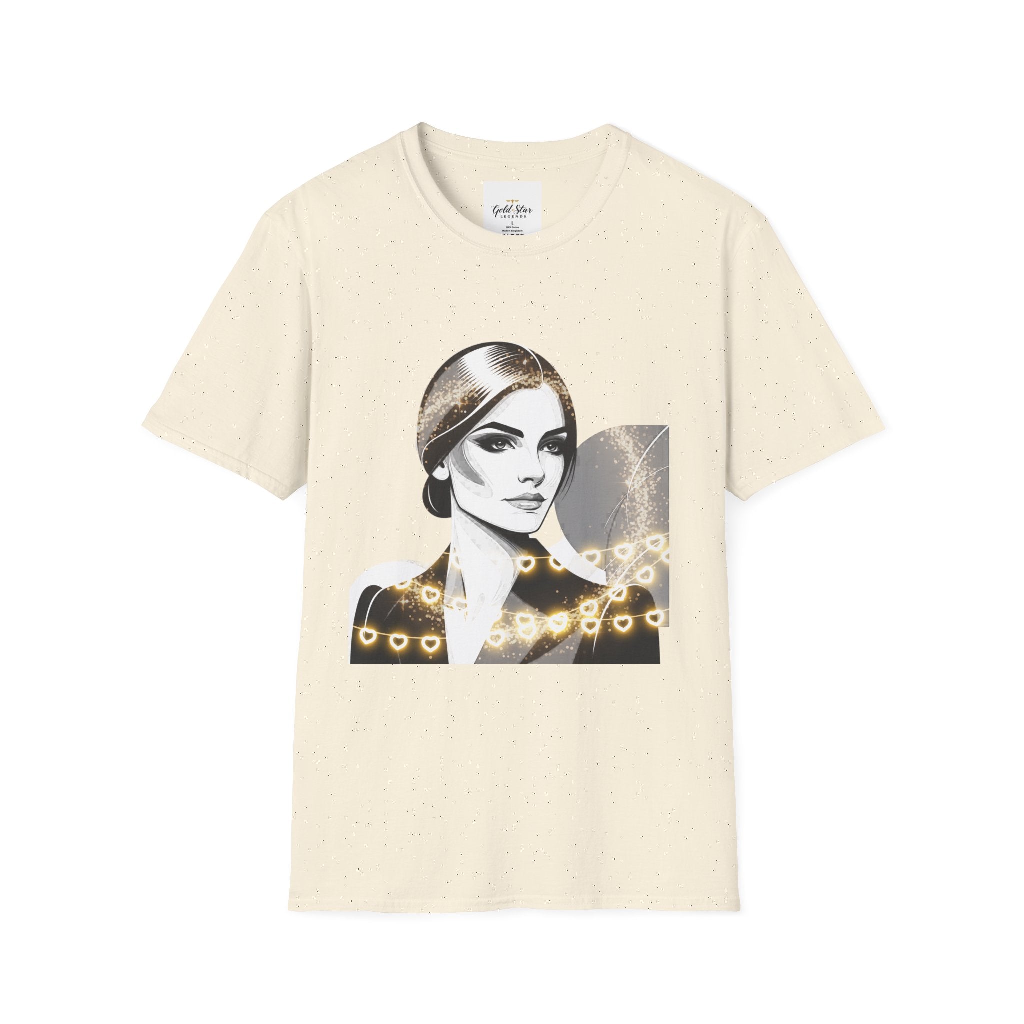 Beautiful woman Women's Soft style T-Shirt