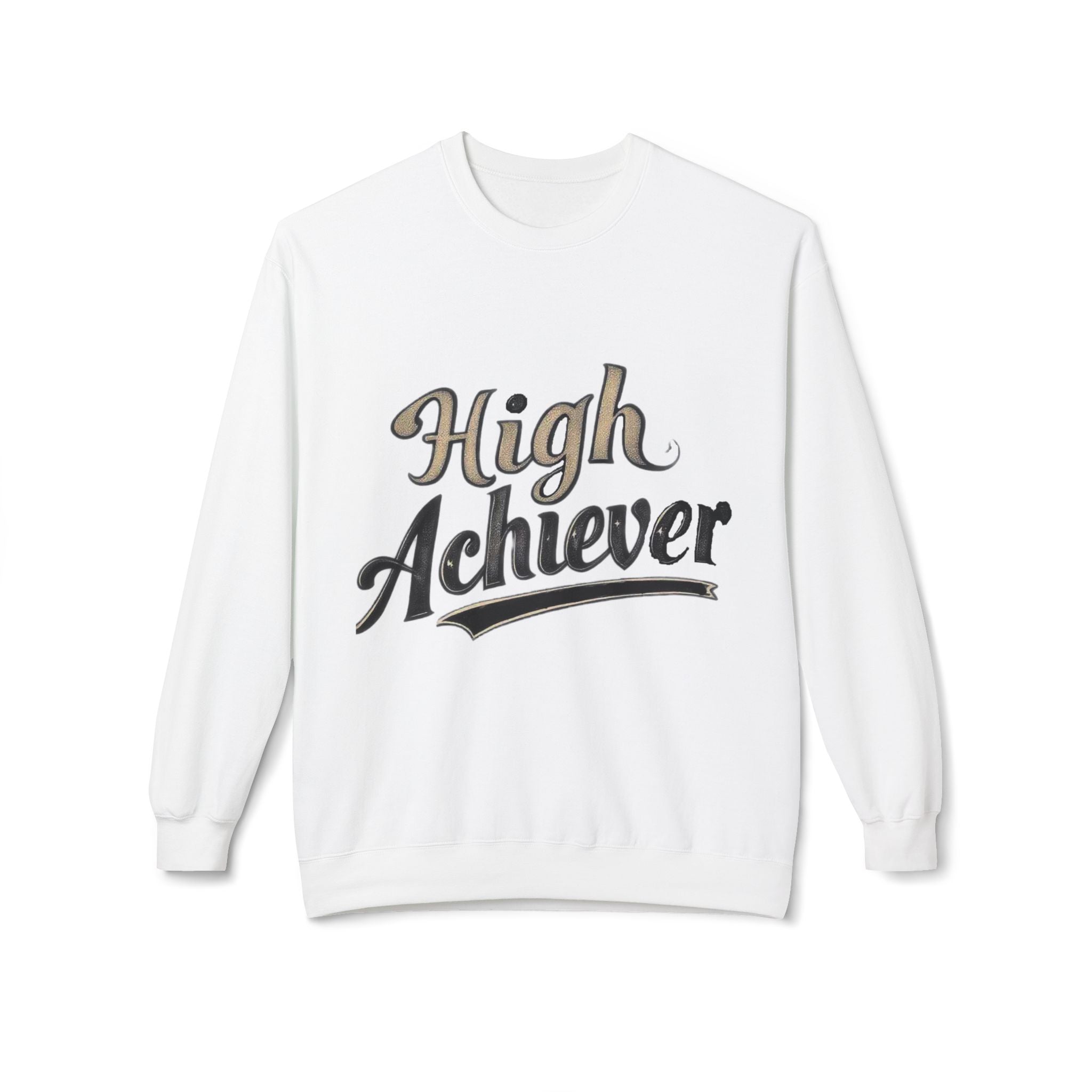 High Achiever Men's Midweight Soft style Fleece Crewneck Sweatshirt