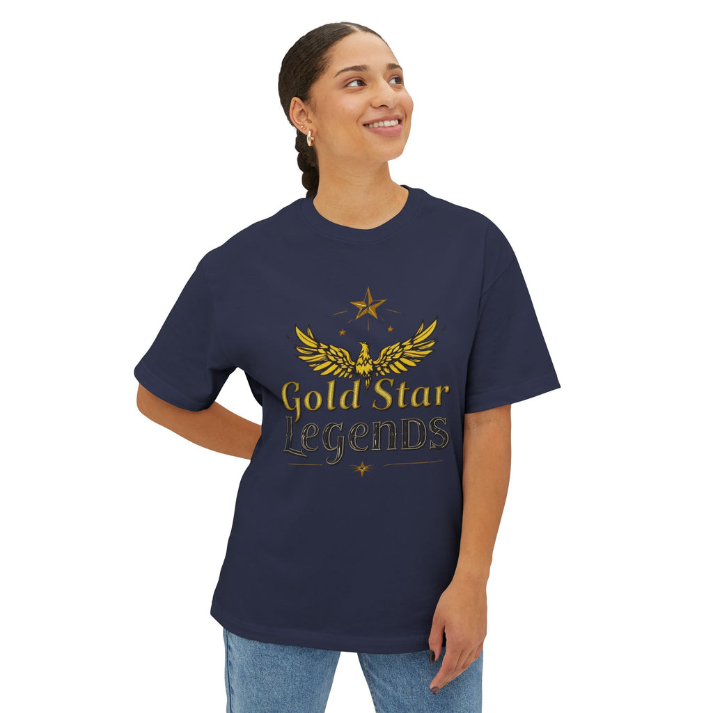 Gold Star Legends Women’s Oversized Boxy Tee