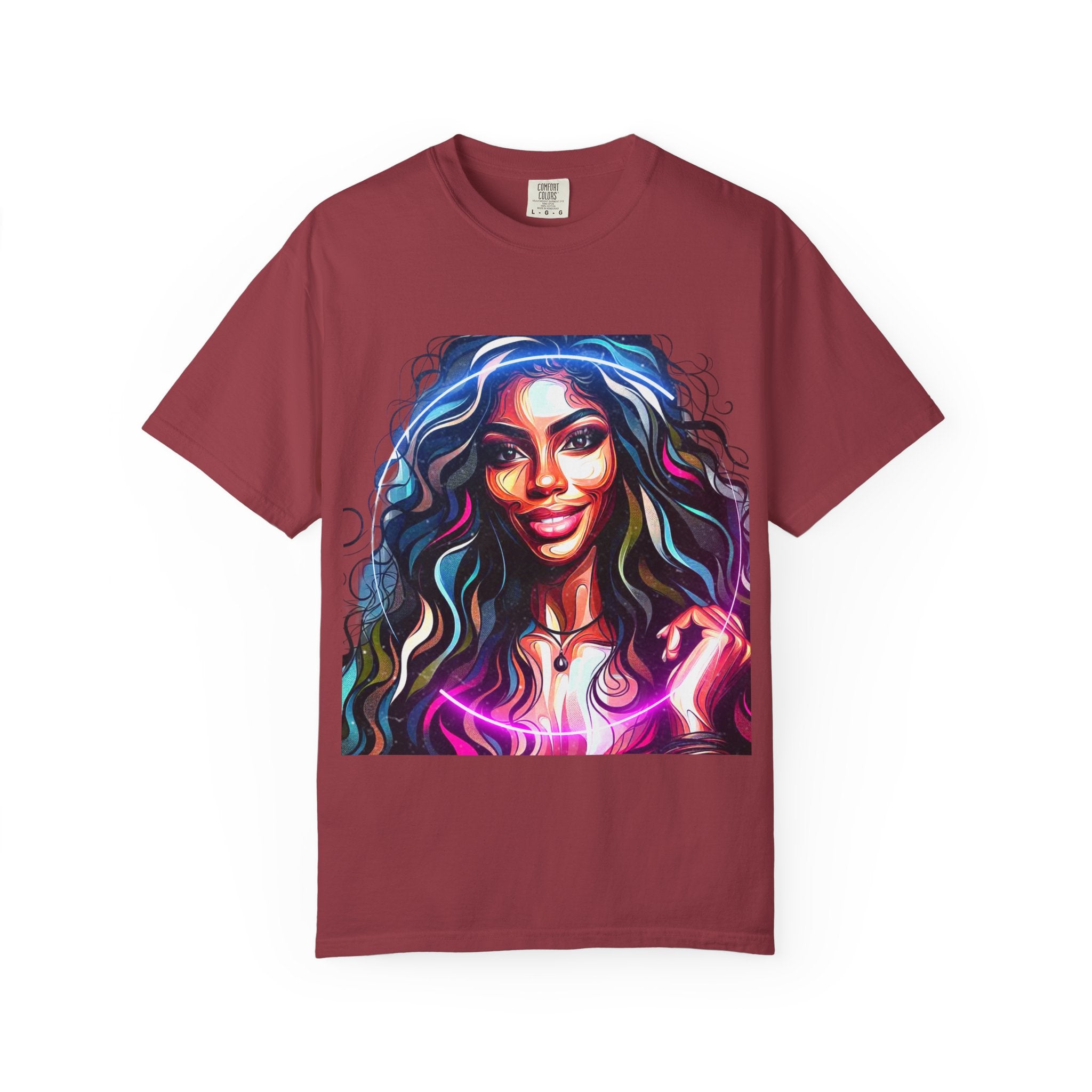 Beautiful Woman Men's Garment-Dyed T-shirt