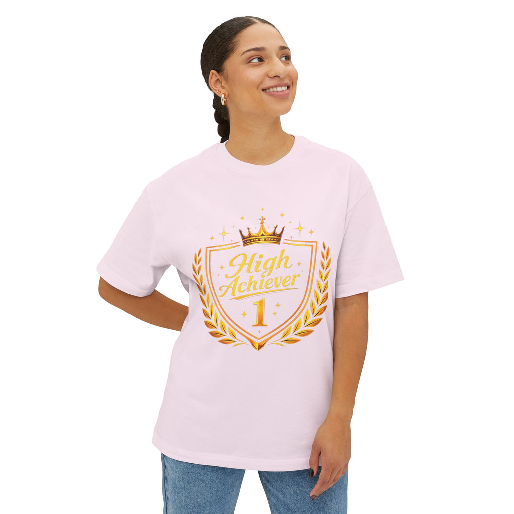 High Achiever Women’s Oversized Boxy Tee