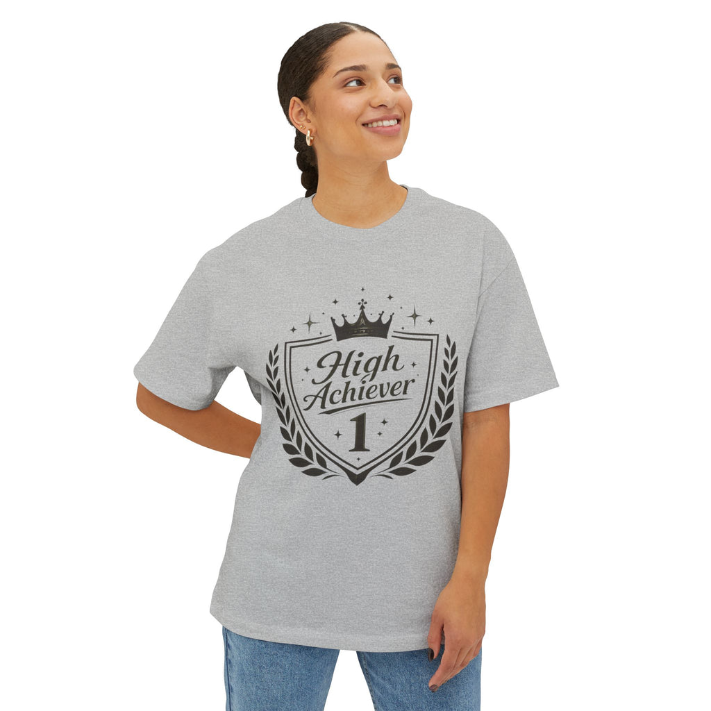 High Achiever Women’s Oversized Boxy Tee