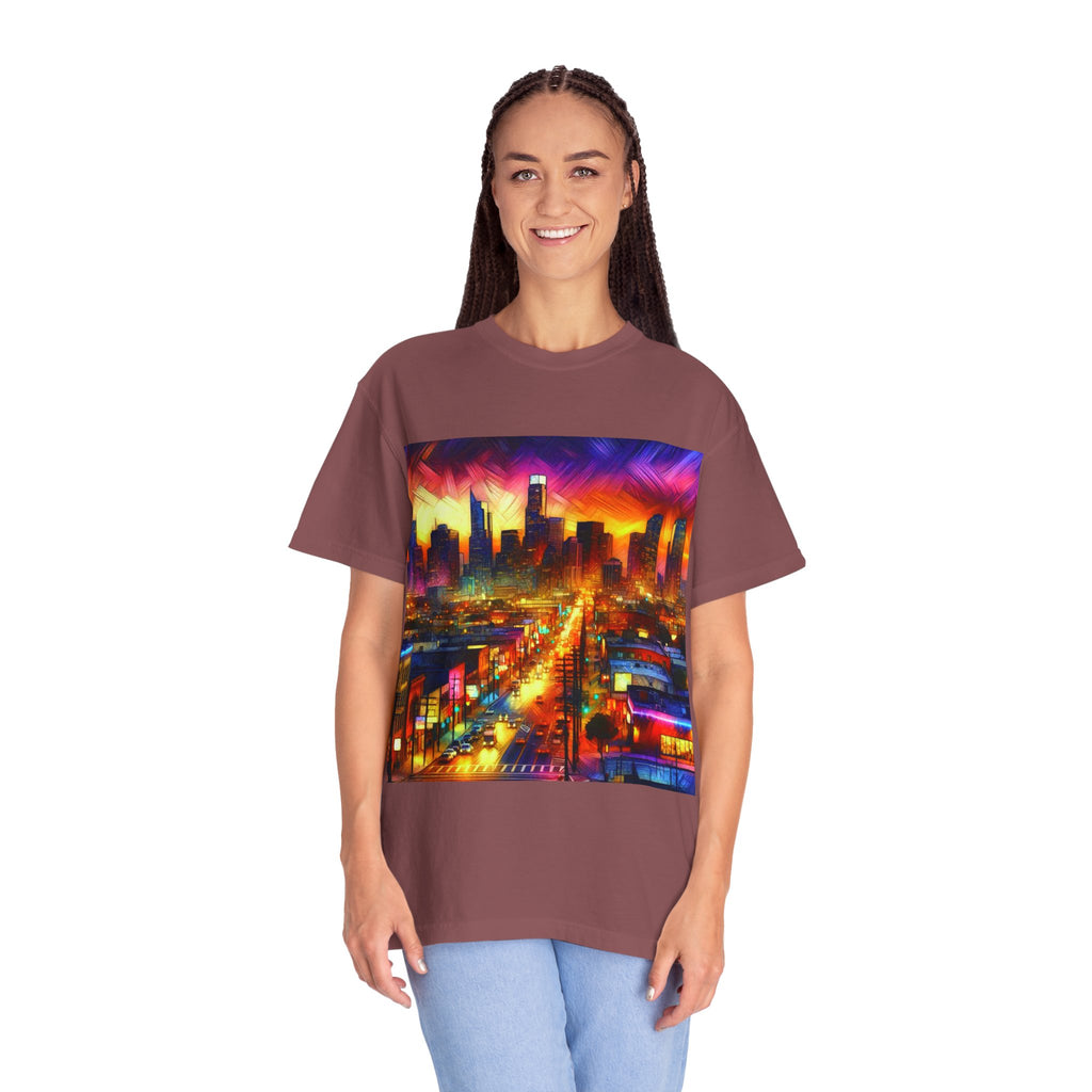 Artsy City Men's Garment-Dyed T-shirt