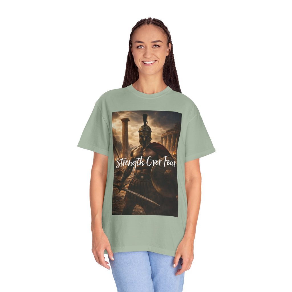 Spartan soldier women’s Garment-Dyed T-shirt