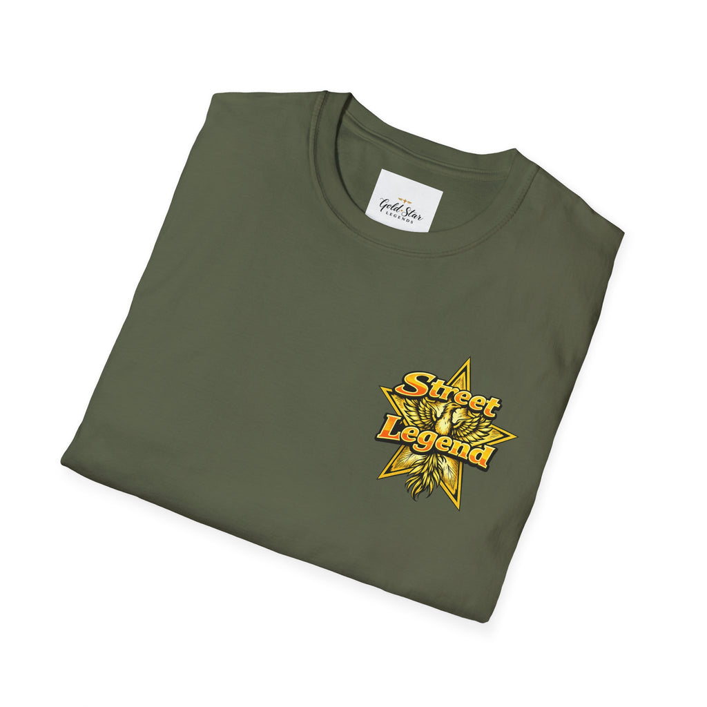 Men’s left chest GSL( Street Legend)Soft-style T-Shirt