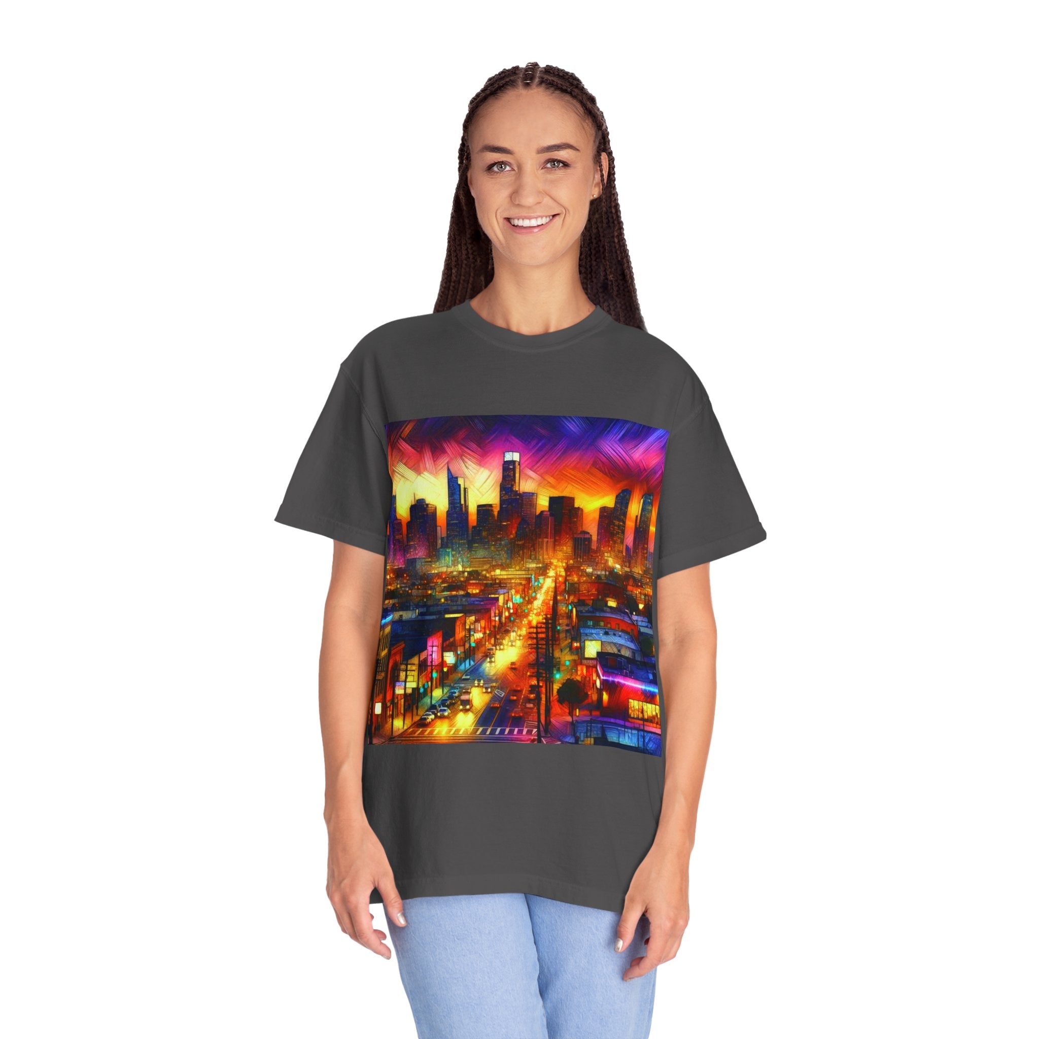 Artsy City Men's Garment-Dyed T-shirt
