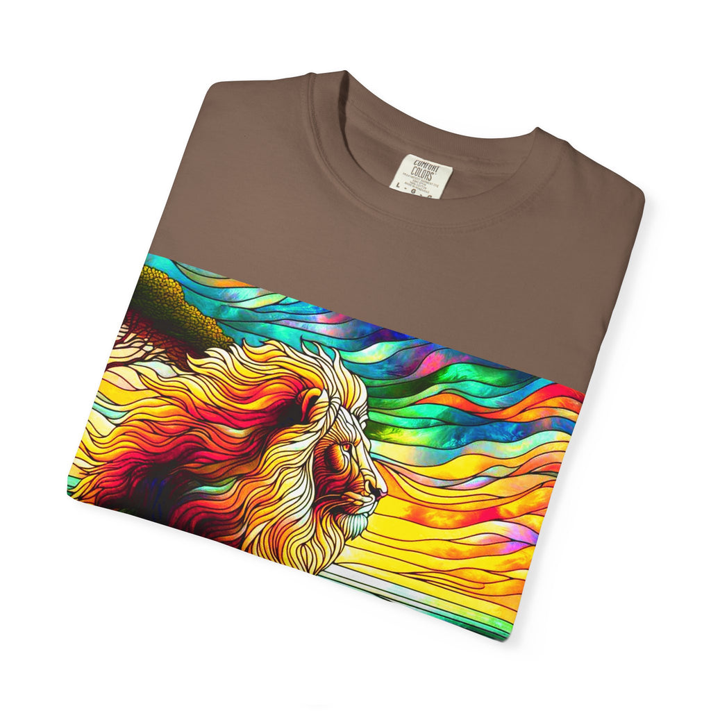 Lion Men's Garment-Dyed T-shirt