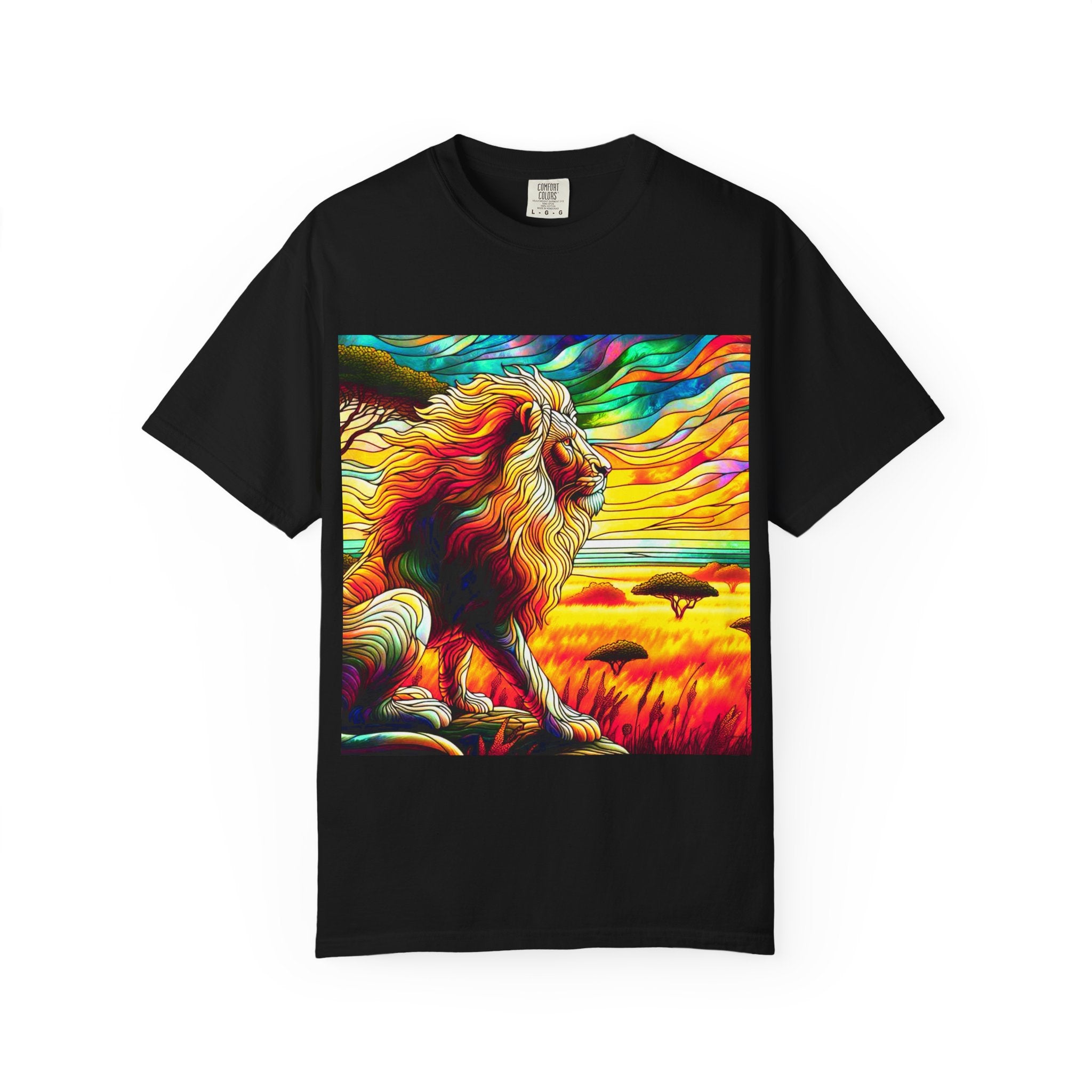 Lion Men's Garment-Dyed T-shirt