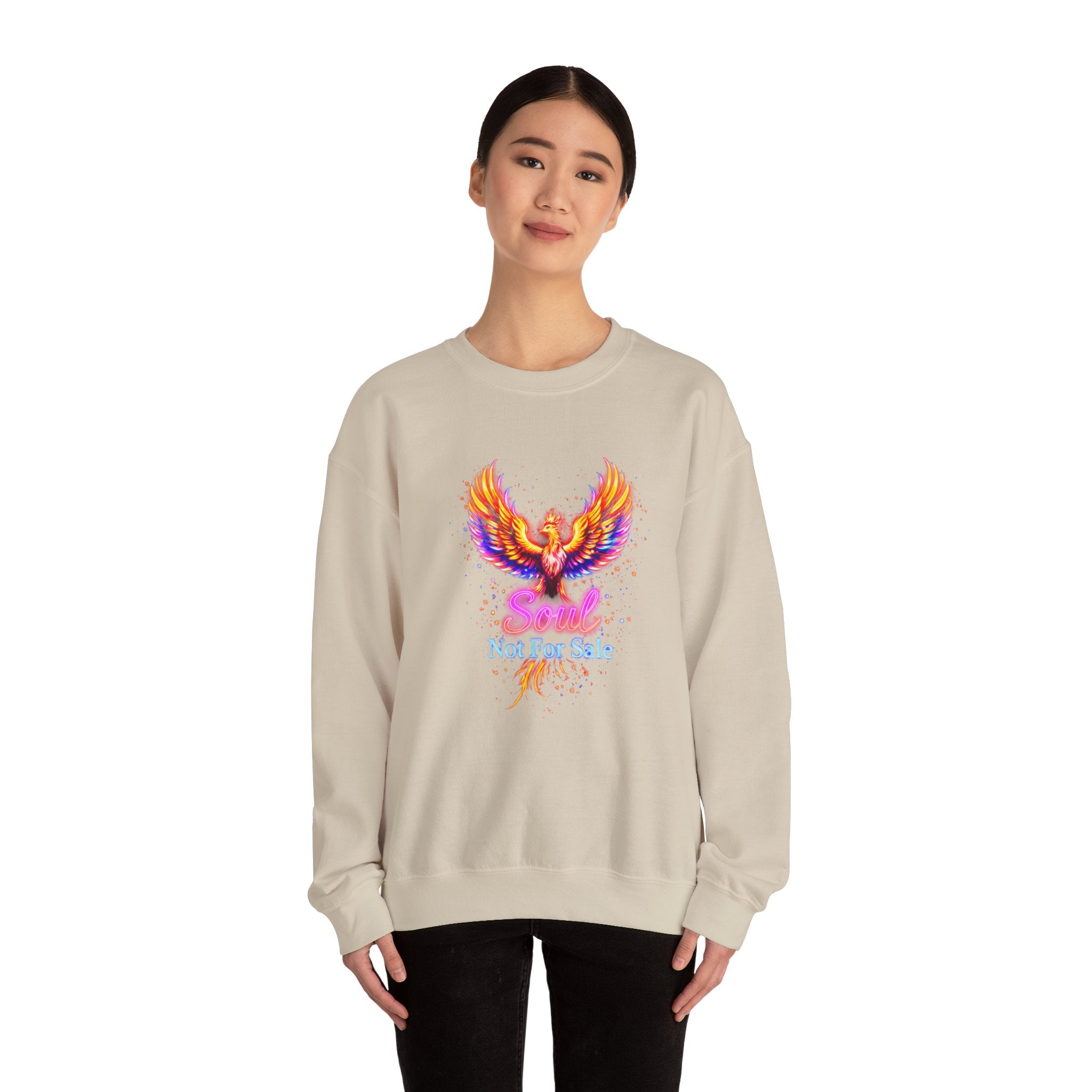 Soul Not For Sale Women’s Heavy Blend™ Crewneck Sweatshirt