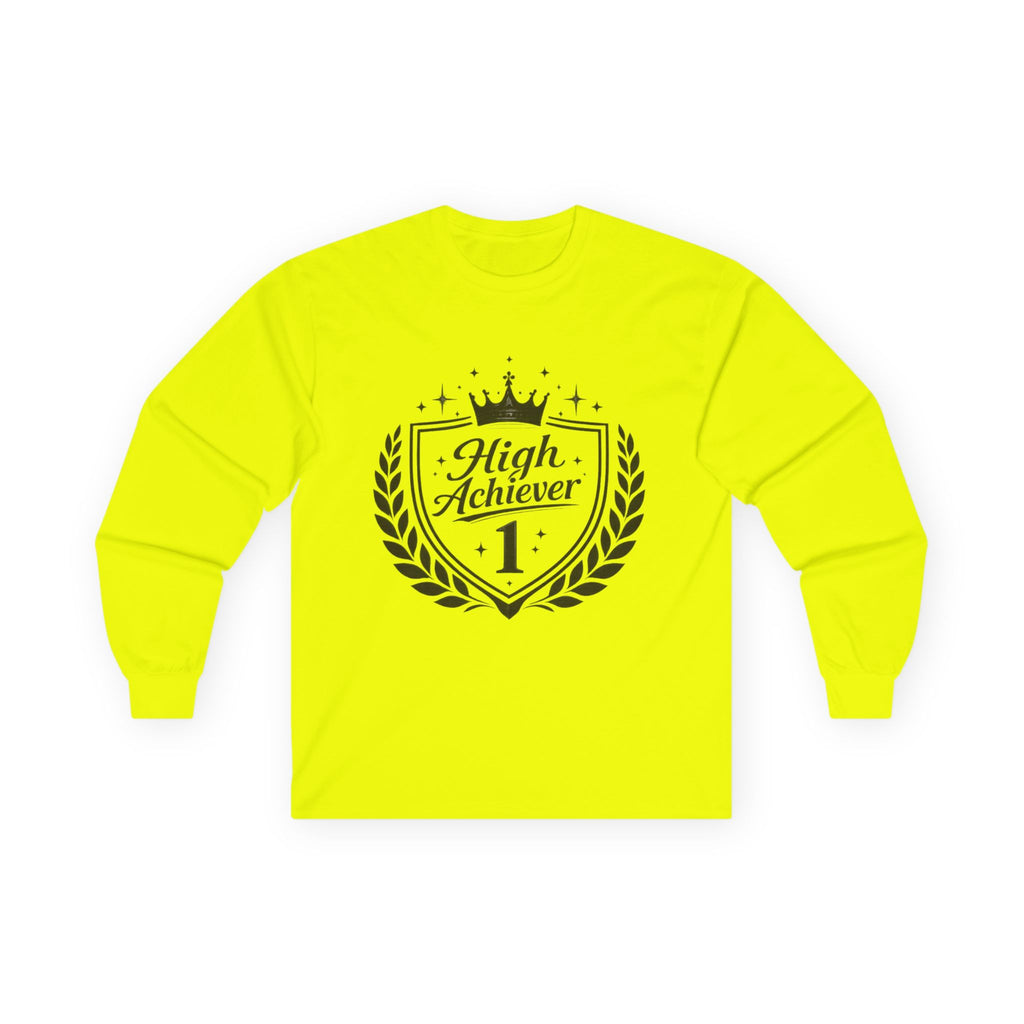 High Achiever shield Women’s Ultra Cotton Long Sleeve Tee