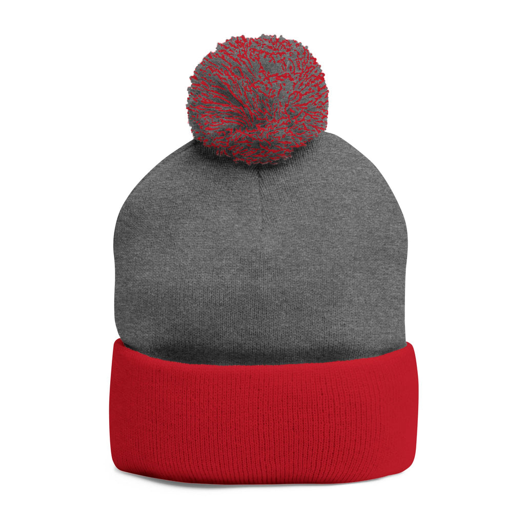 Gold Star Legends Pom-Pom Knit Cap (Embroidery)
