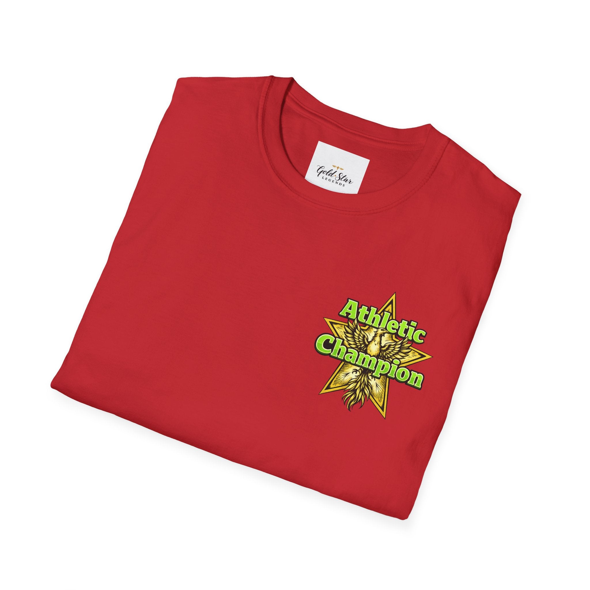 Women’s left breast GSL(Athletic Champion) Soft style T-Shirt