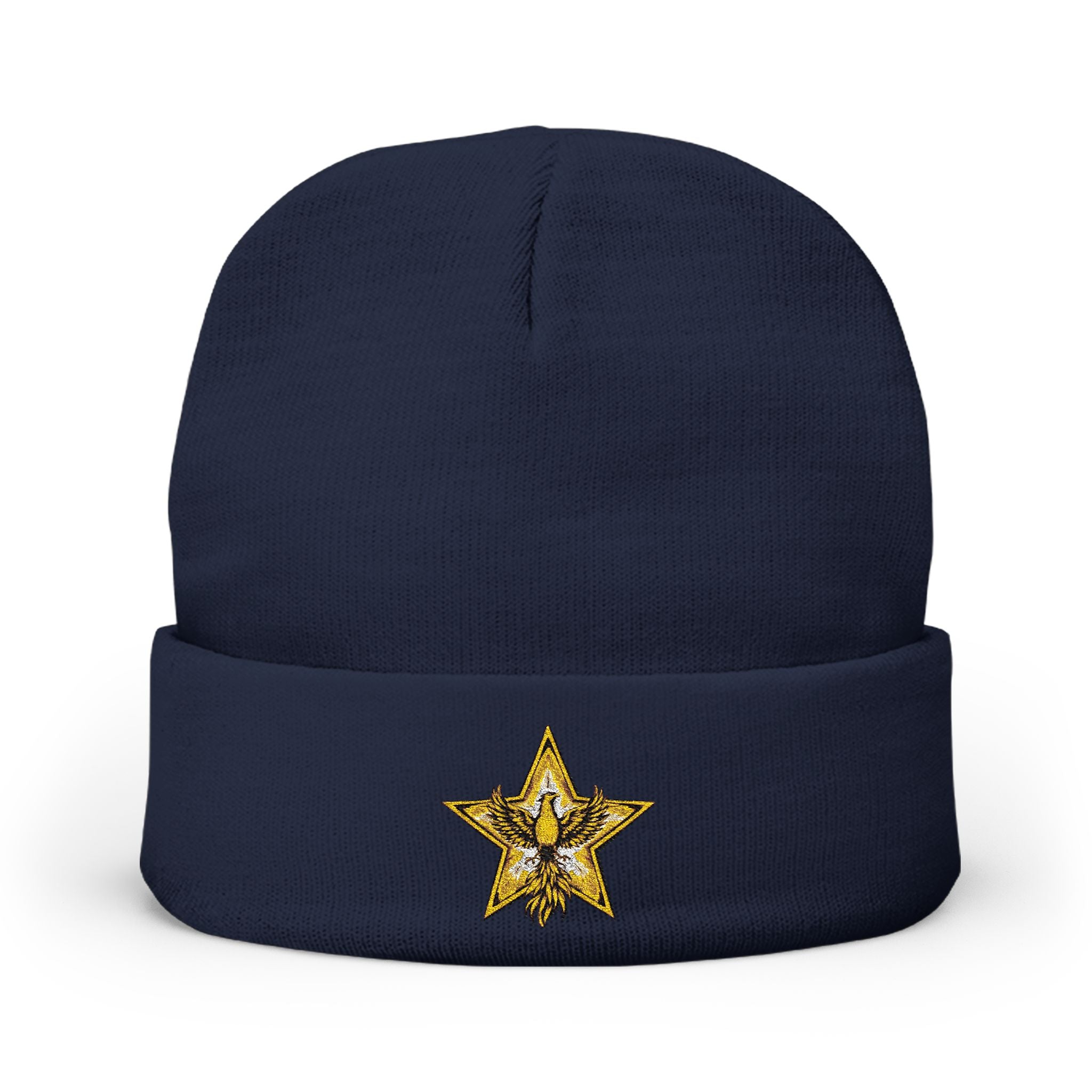 Gold Star Legends Knit Beanie (Embroidery)