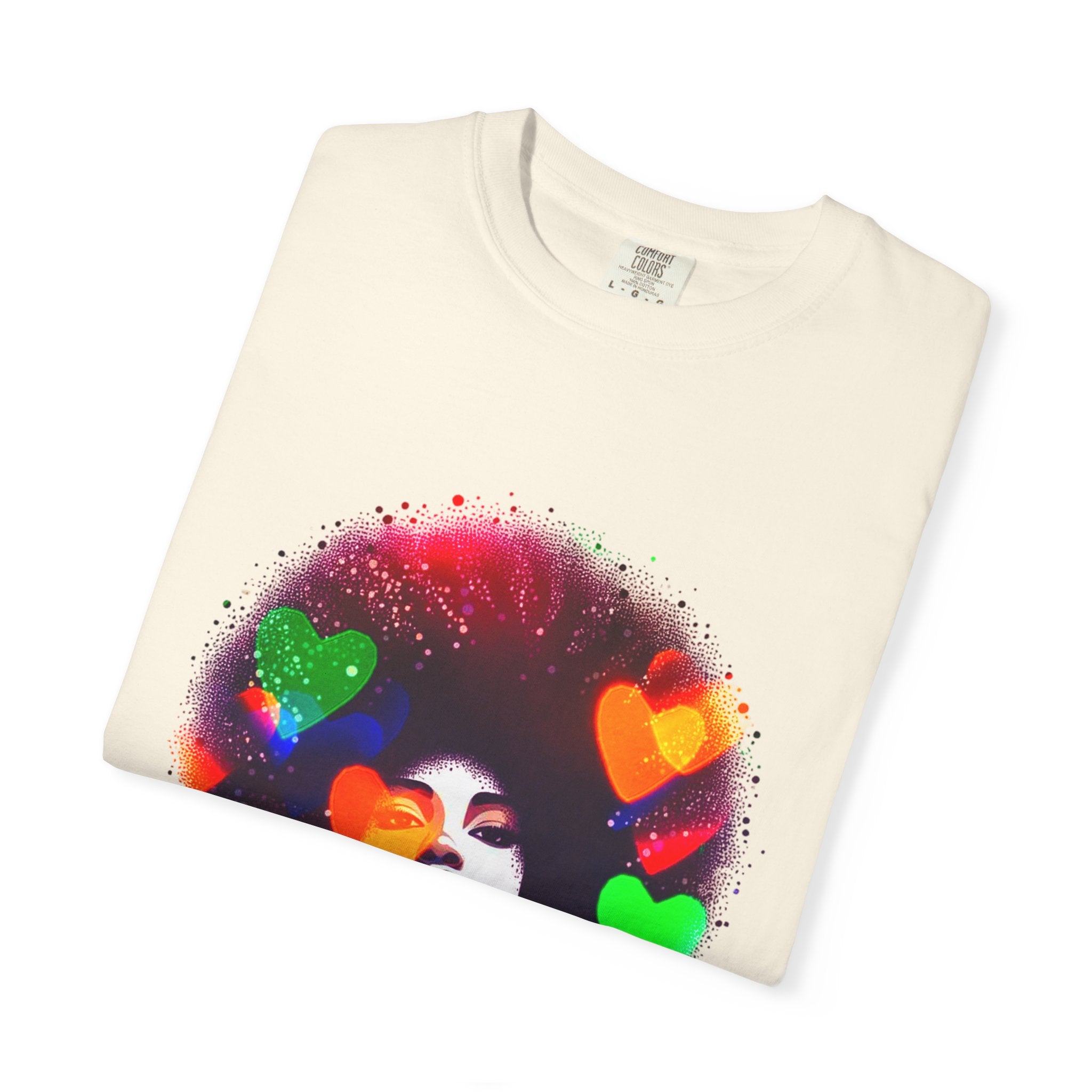 Afrocentric Women Men's Garment-Dyed T-shirt