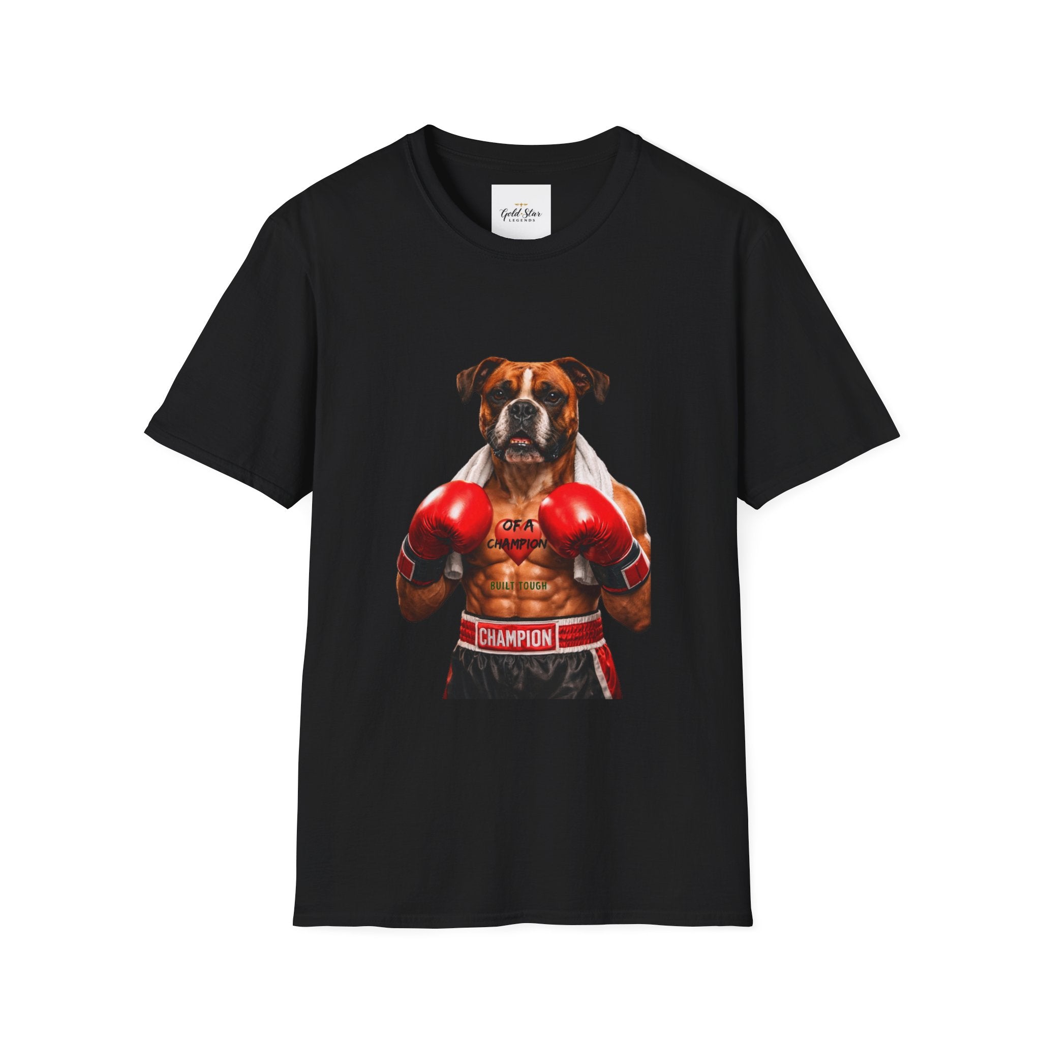 Women’s Boxing dog Softstyle T-Shirt