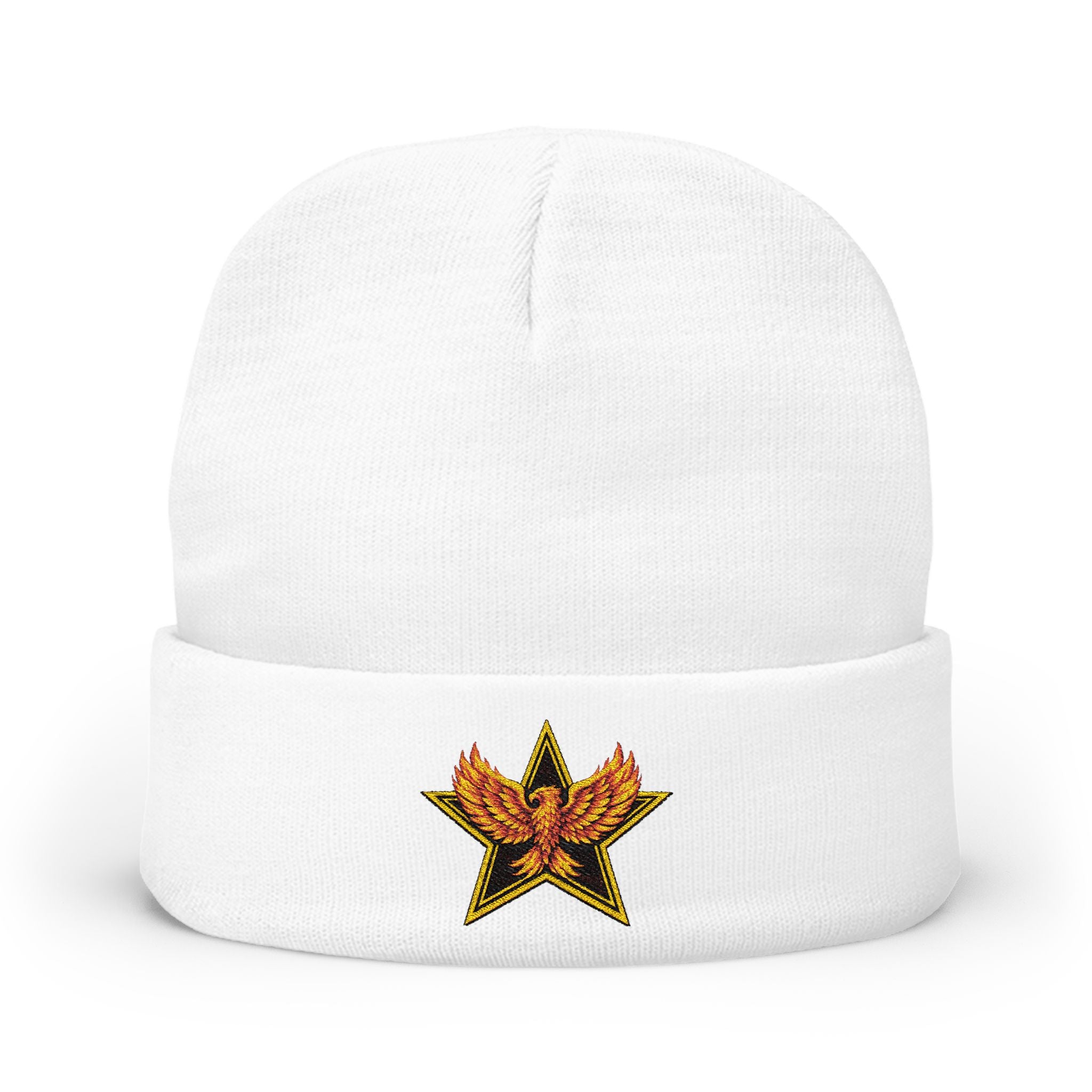 Gold Star Legends Knit Beanie (Embroidery)