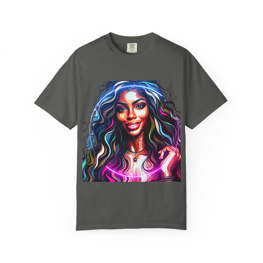 Beautiful Woman Men's Garment-Dyed T-shirt