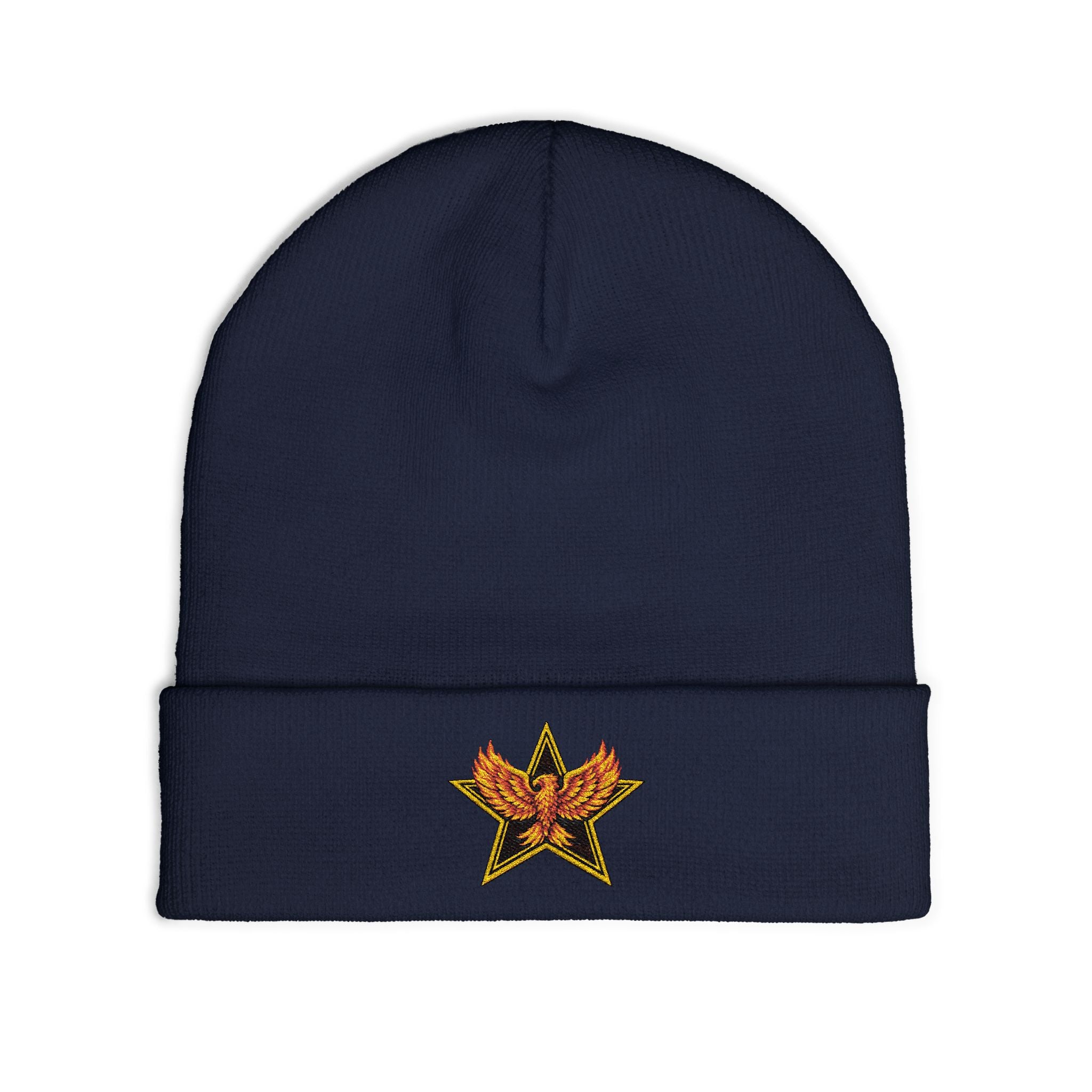 Gold Star Legends Knit Beanie (Embroidery)