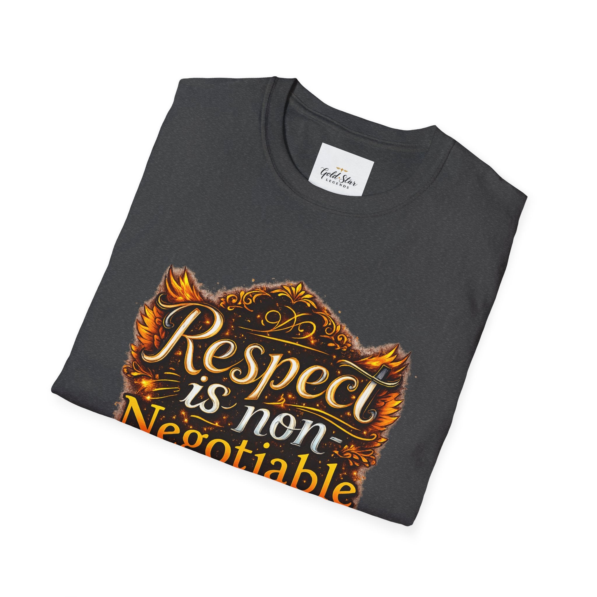 Women’s Softstyle T-Shirt Restpect is Non negotiable