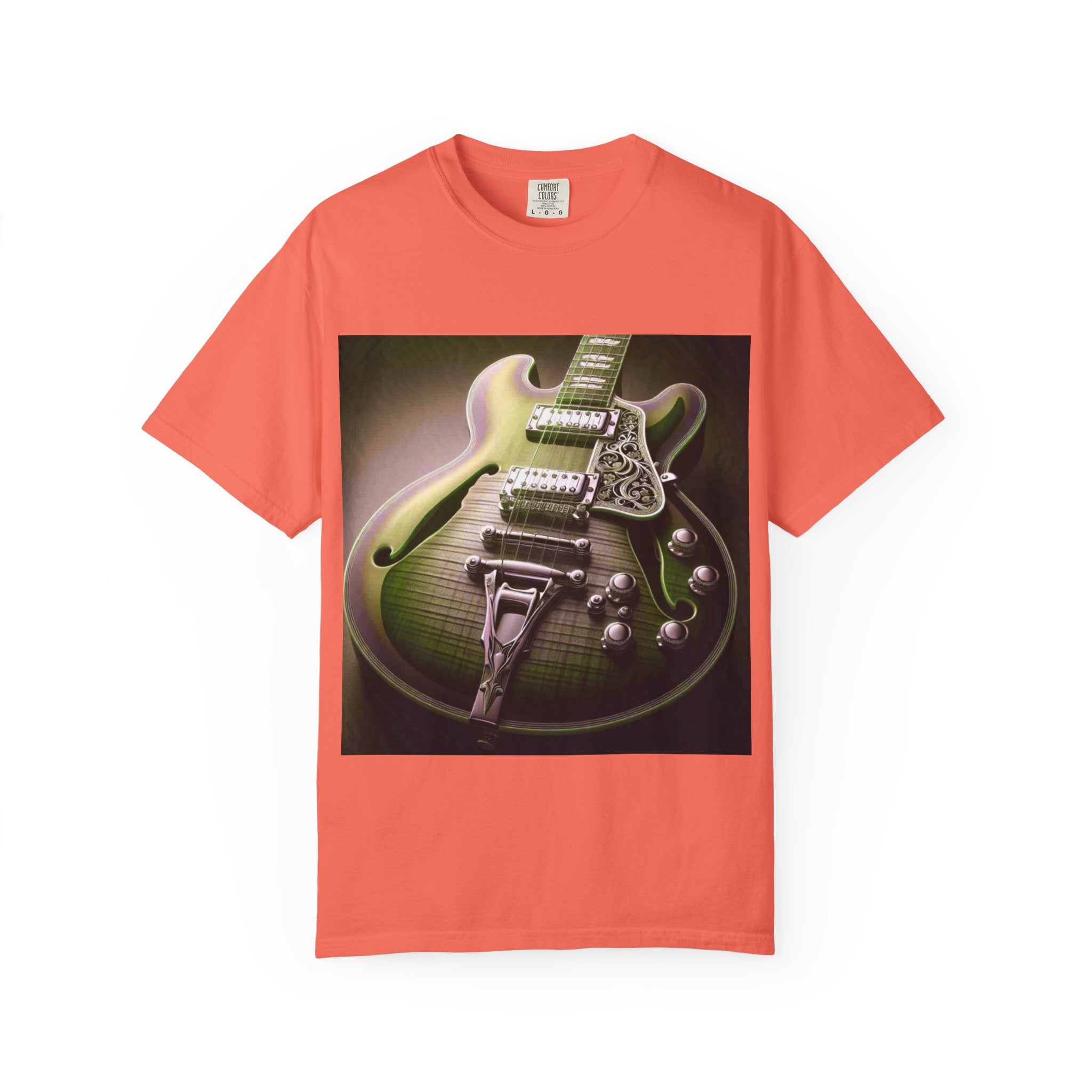 Guitar Men's Garment-Dyed T-shirt