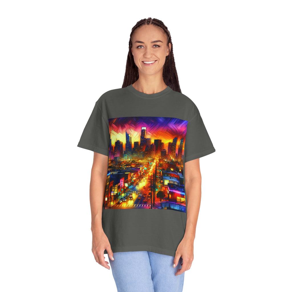 Artsy City Men's Garment-Dyed T-shirt