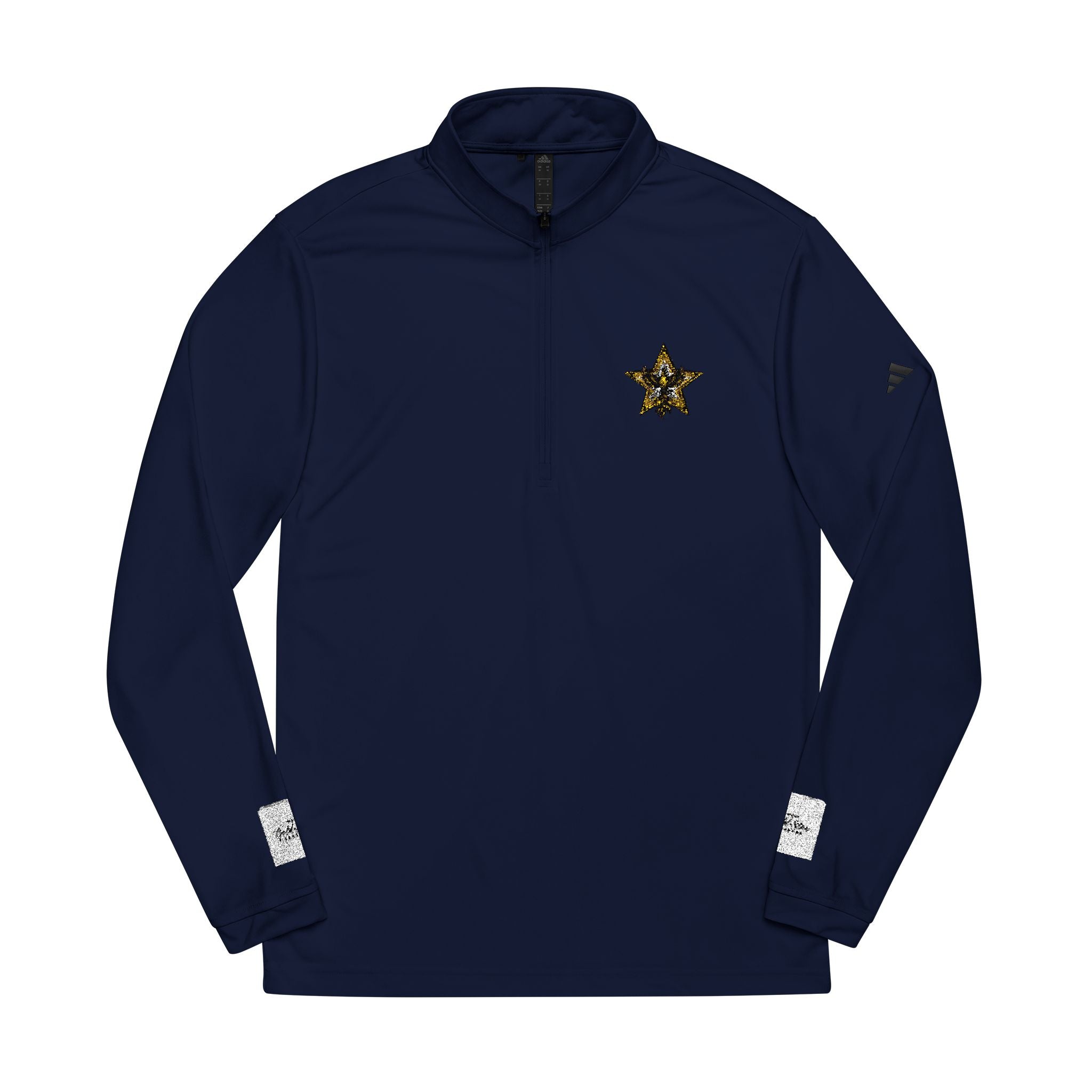 Gold Star Legends Men's Embroidered Quarter-Zip Pullover