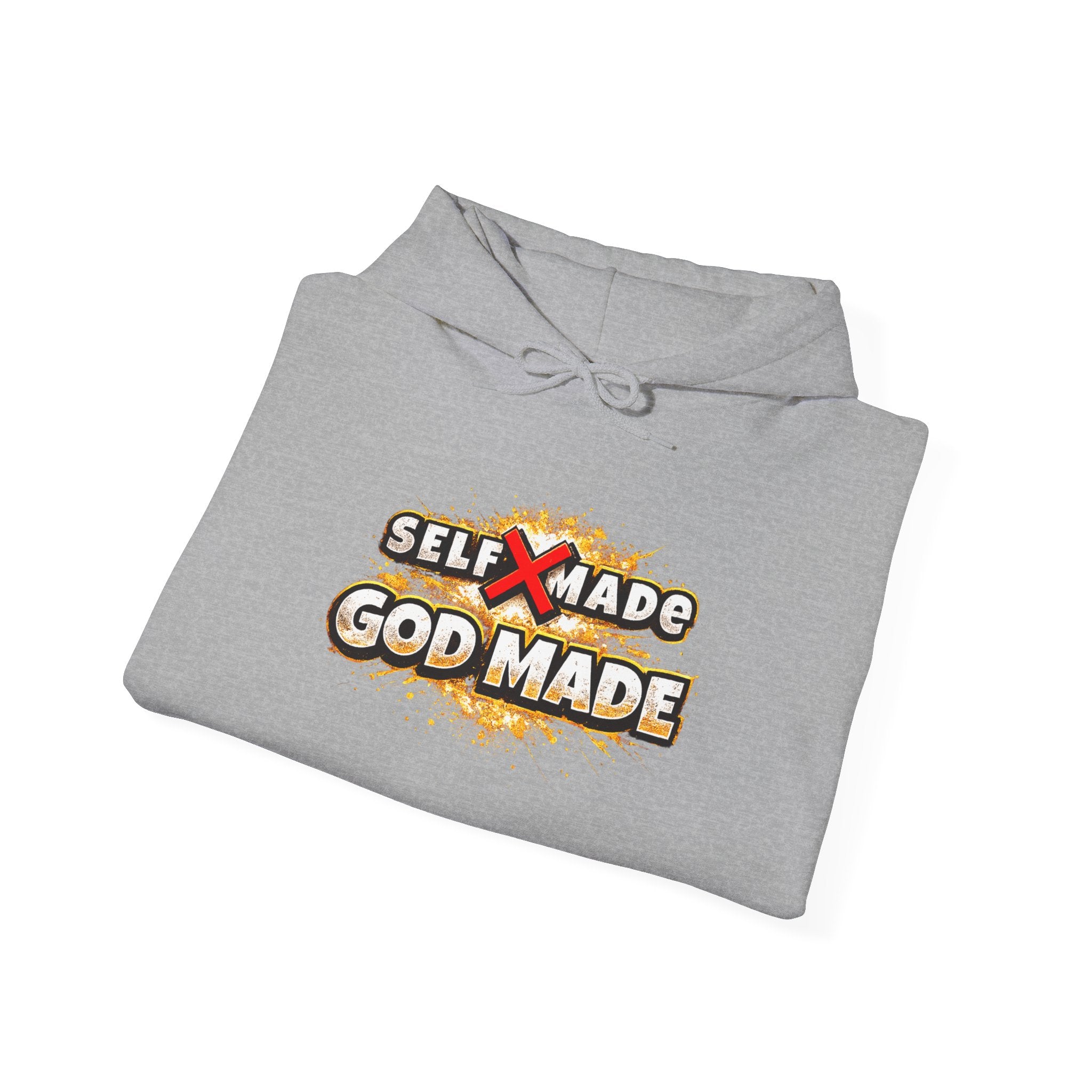 Self Made/God Made Woman’s Heavy Blend™ Hooded Sweatshirt