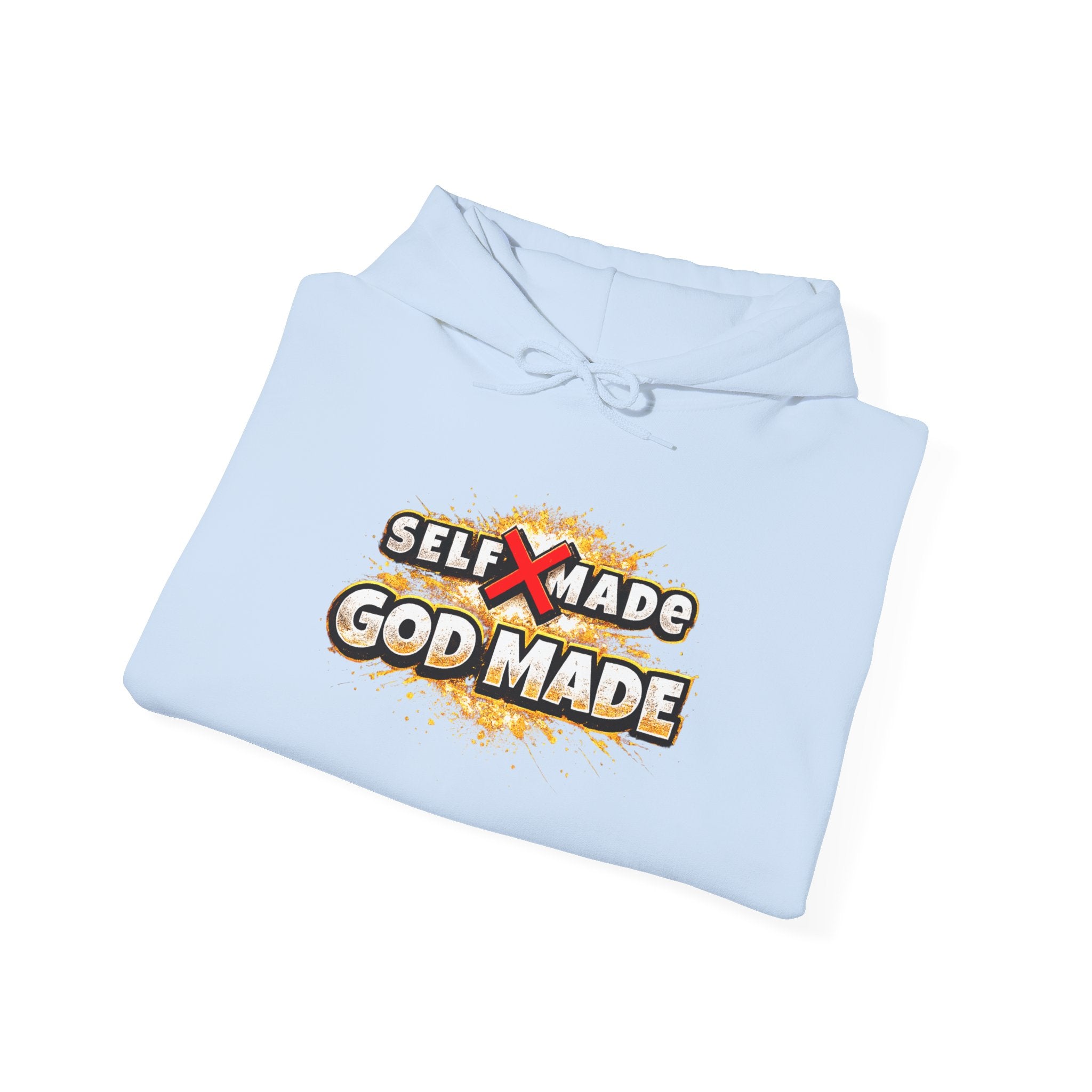 Self Made/God Made Woman’s Heavy Blend™ Hooded Sweatshirt